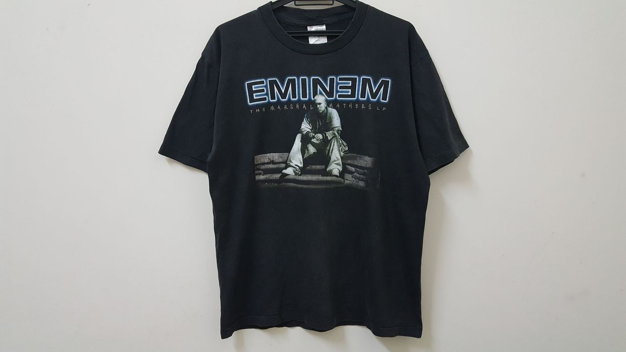 Eminem Marshall Mathers LP Vintage Rap Tee sz XL T-Shirt Dated