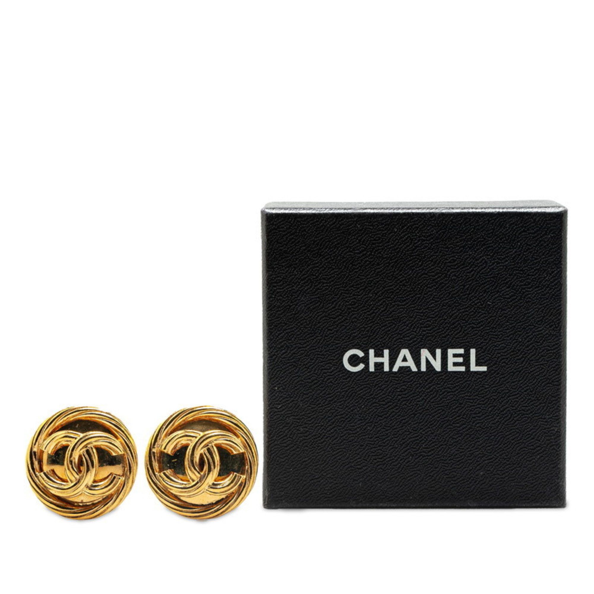 Chanel Chanel Coco Mark earring Size ONE SIZE - 4 Thumbnail