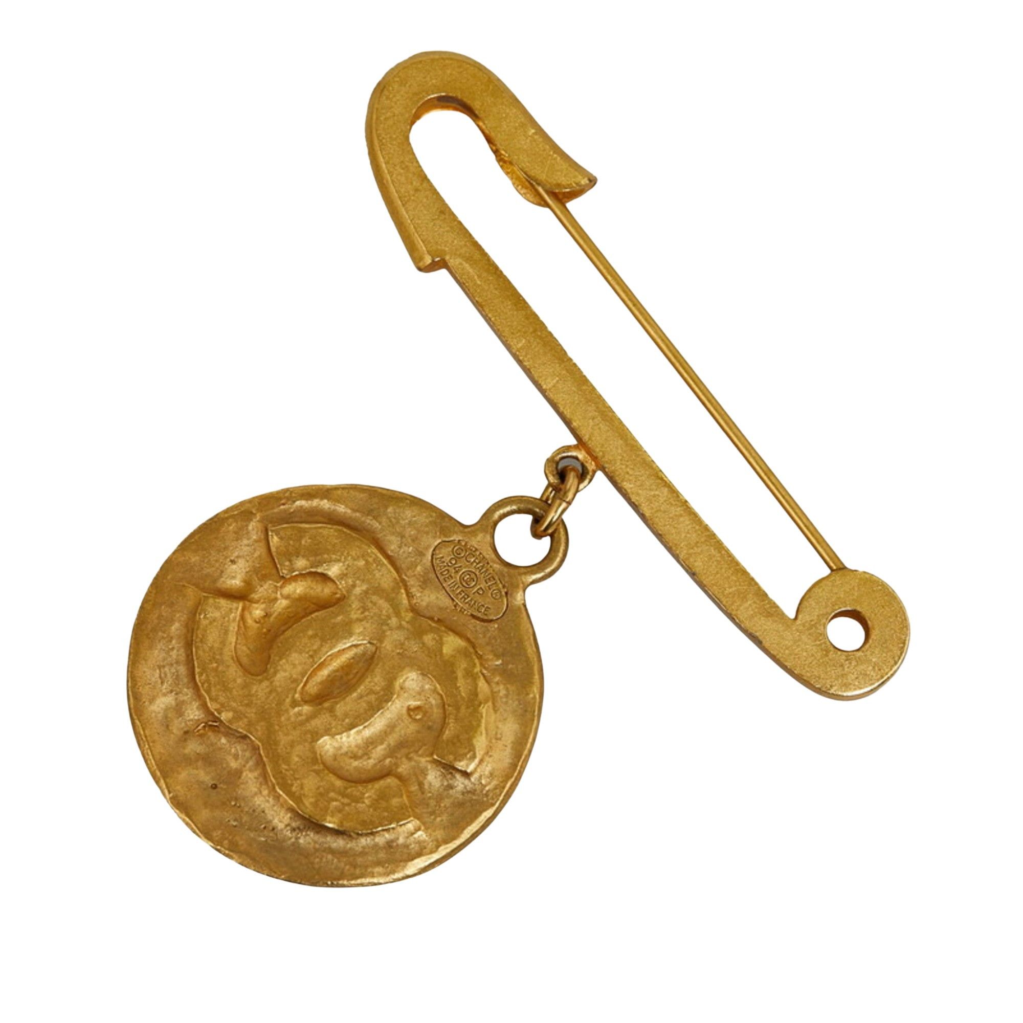 Chanel Chanel Coco Mark brooch Size ONE SIZE - 2 Thumbnail