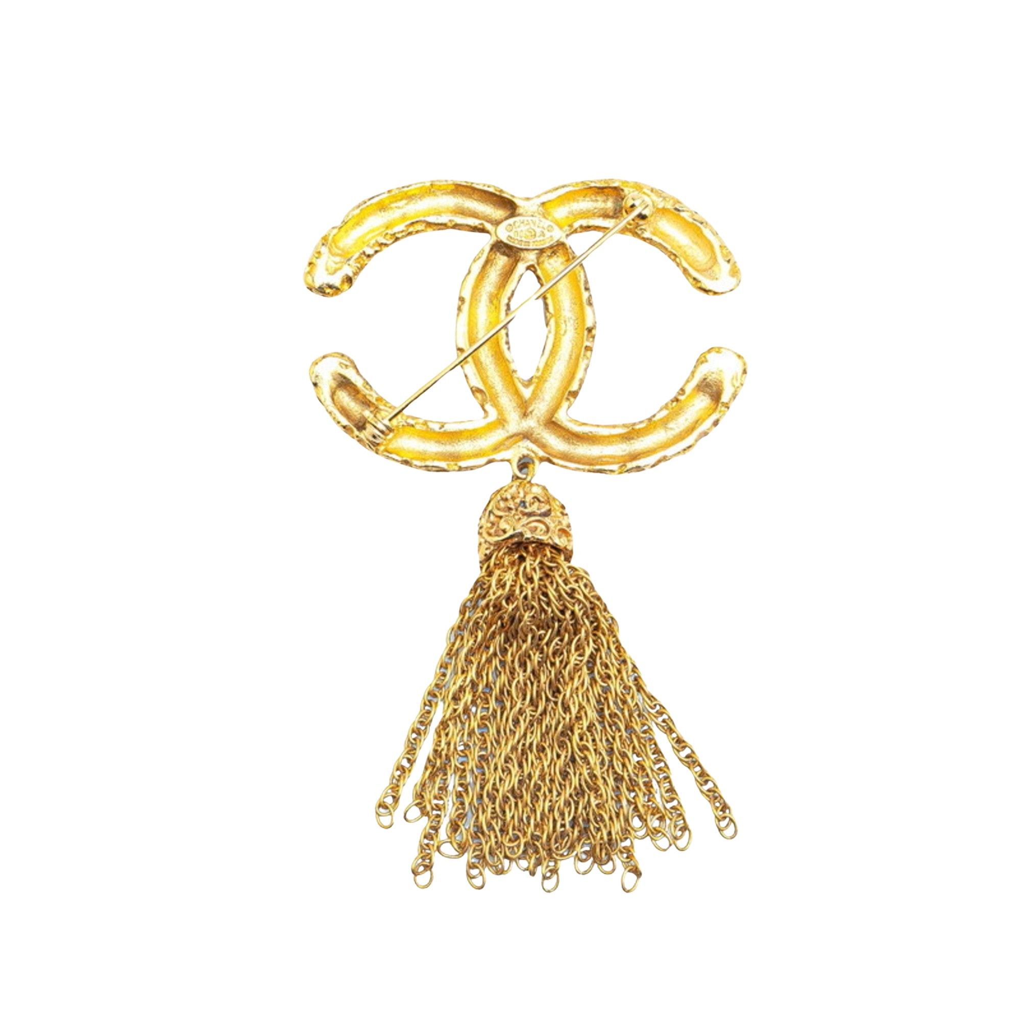 Chanel Chanel Logo CC brooch Size ONE SIZE - 2 Thumbnail