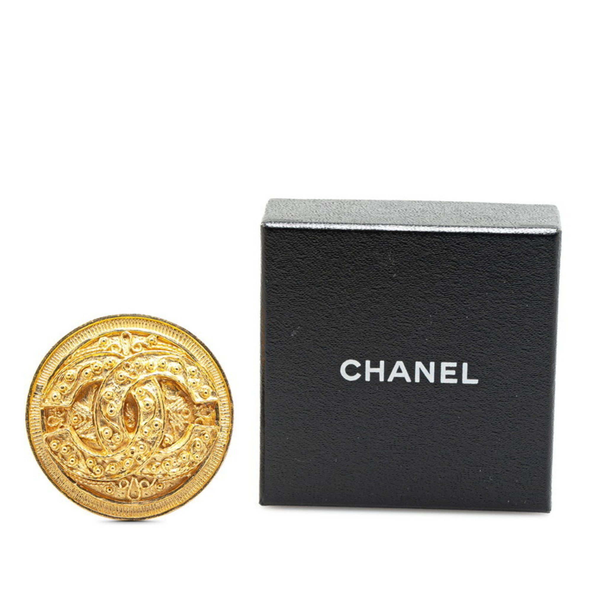 Chanel Chanel Coco Mark brooch Size ONE SIZE - 4 Thumbnail