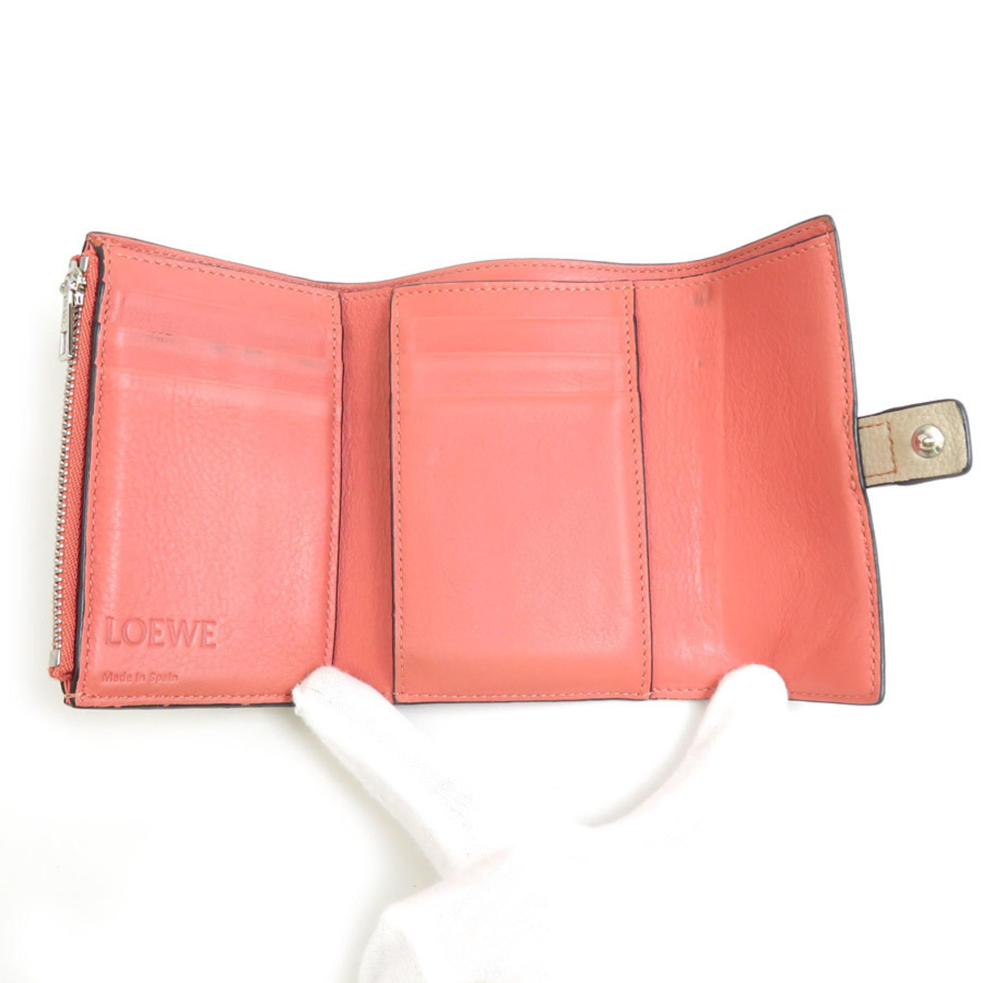 Loewe Loewe Trifold Wallet wallet Size ONE SIZE - 3 Thumbnail