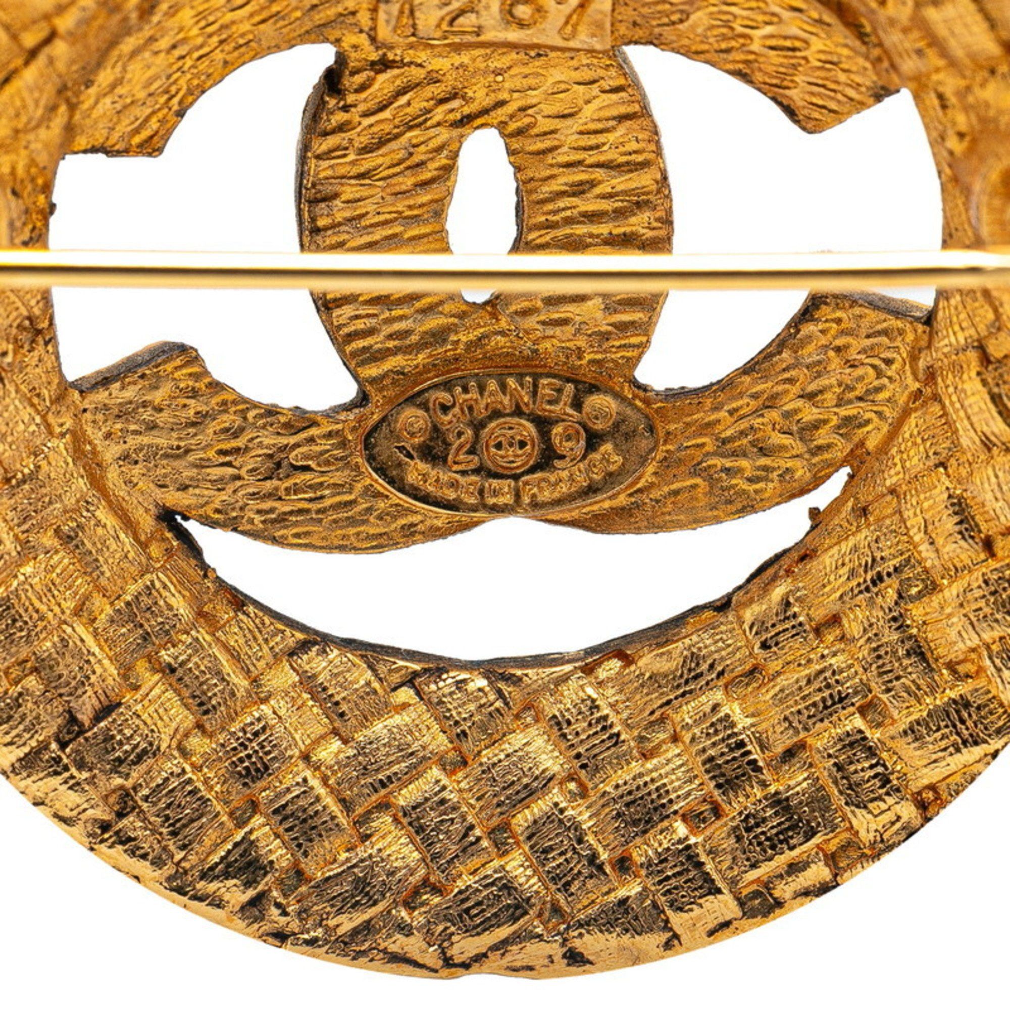 Chanel Chanel Coco Mark brooch Size ONE SIZE - 3 Thumbnail