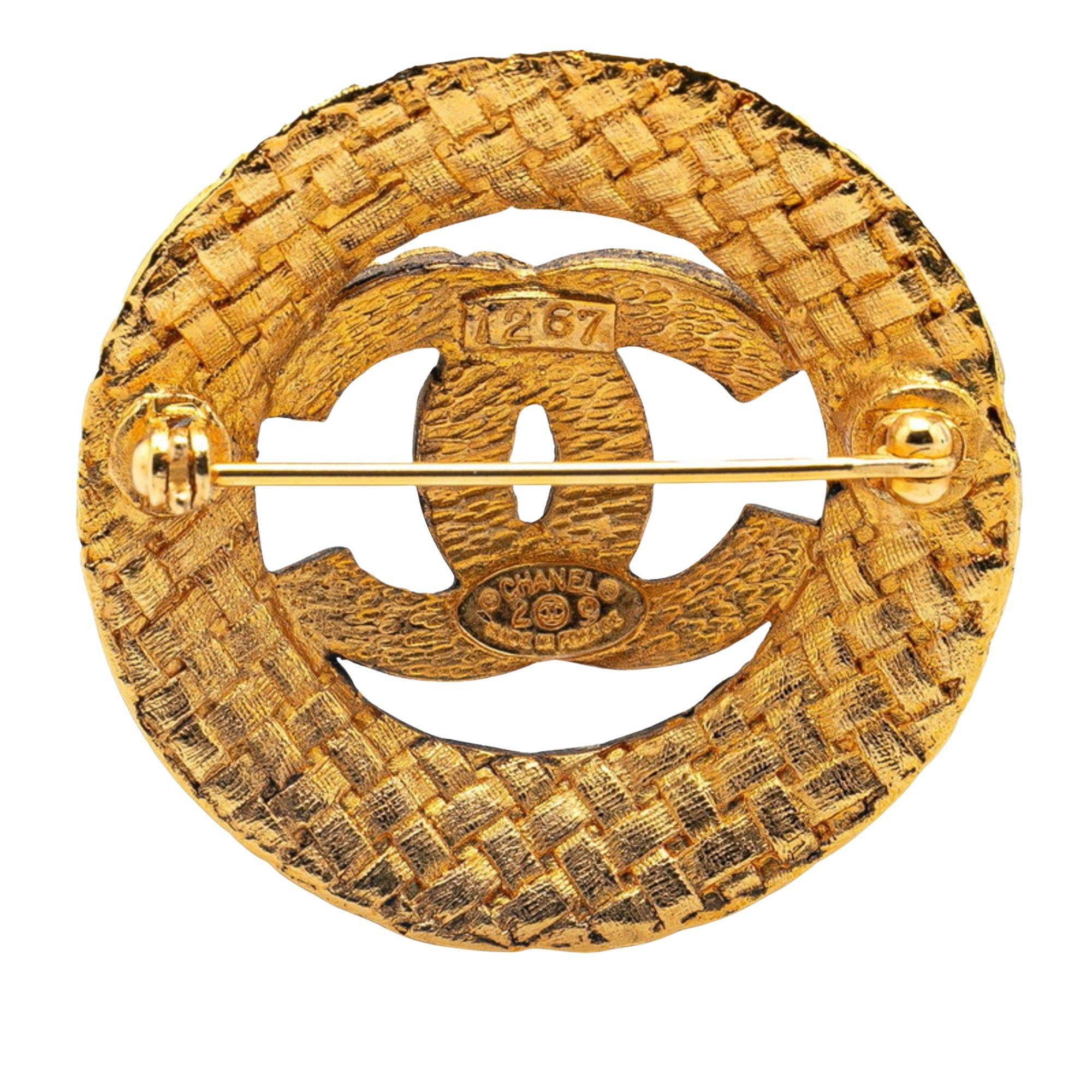 Chanel Chanel Coco Mark brooch Size ONE SIZE - 2 Thumbnail