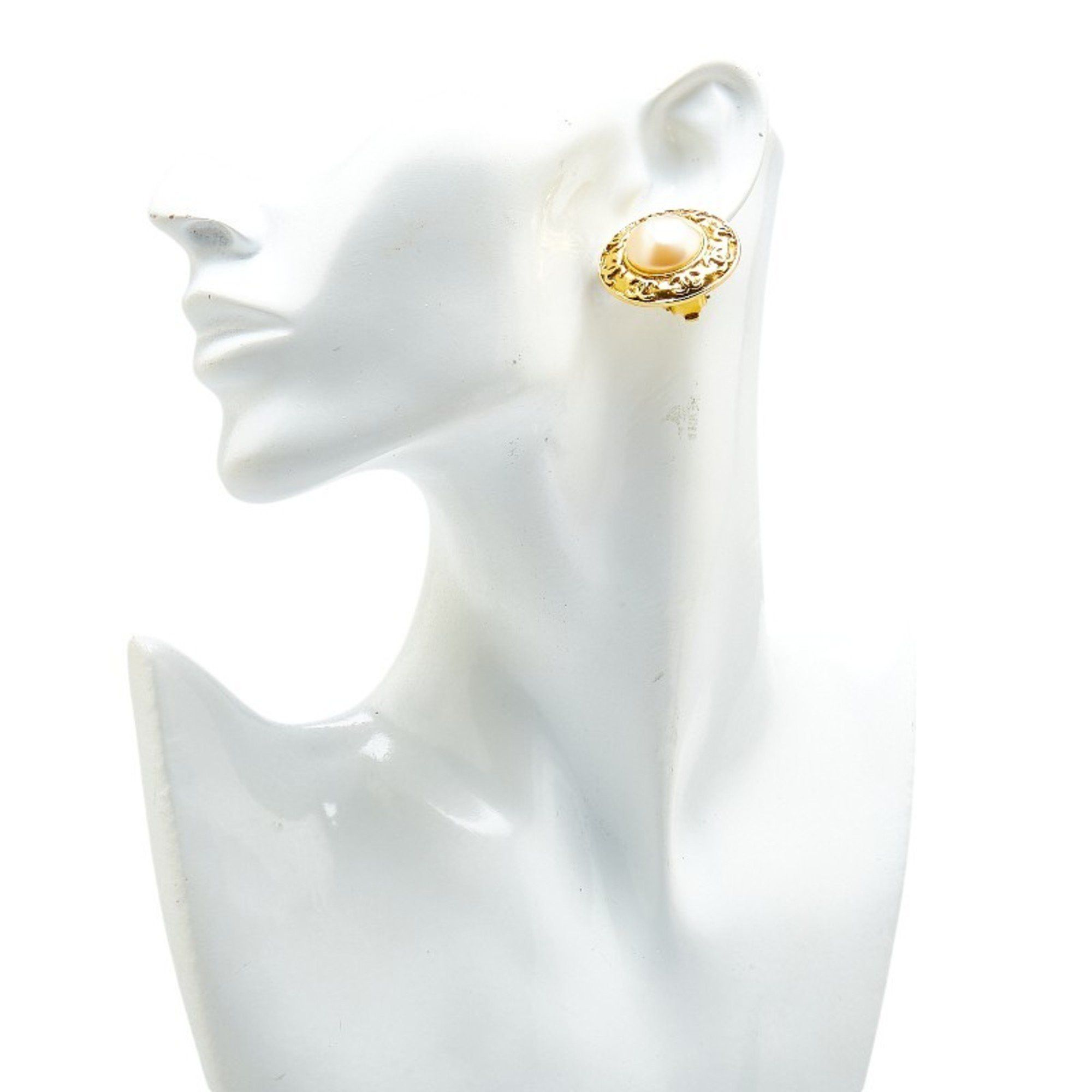 Chanel Chanel Coco Mark earring Size ONE SIZE - 4 Thumbnail
