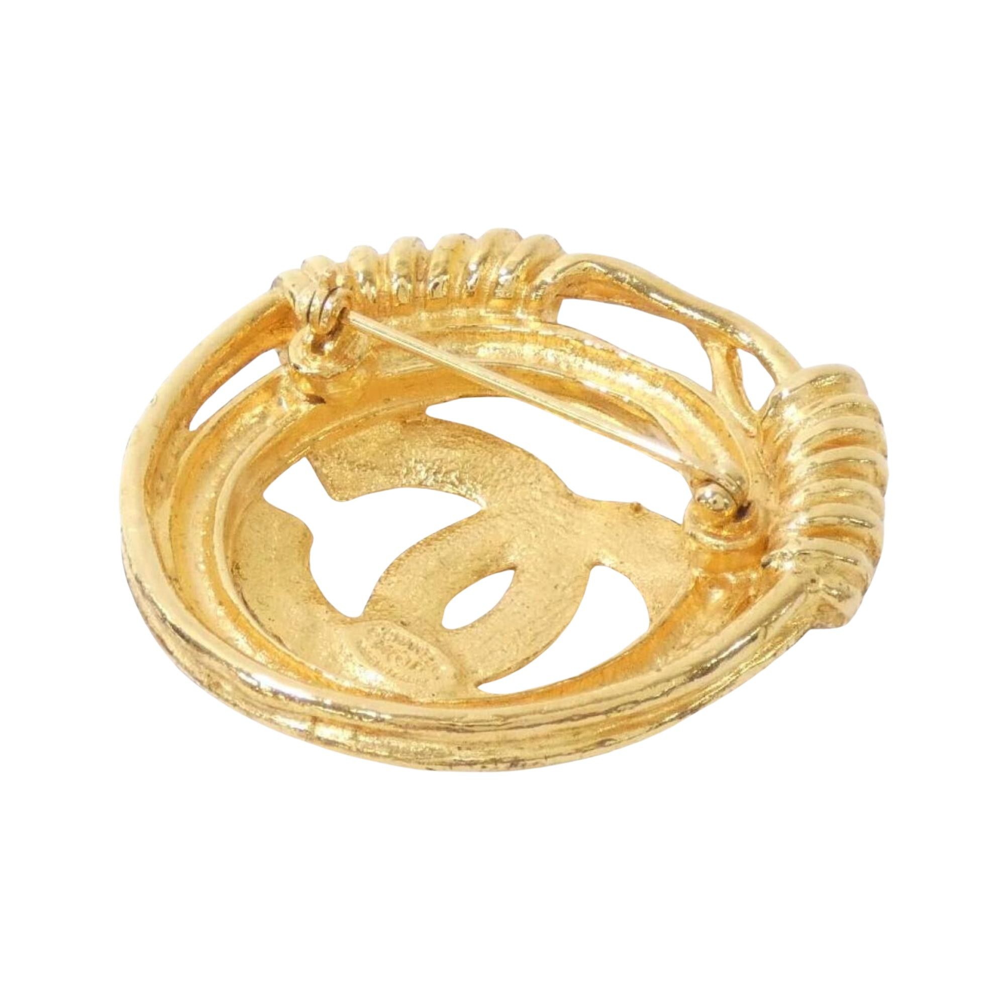Chanel Chanel Coco Mark brooch Size ONE SIZE - 2 Thumbnail