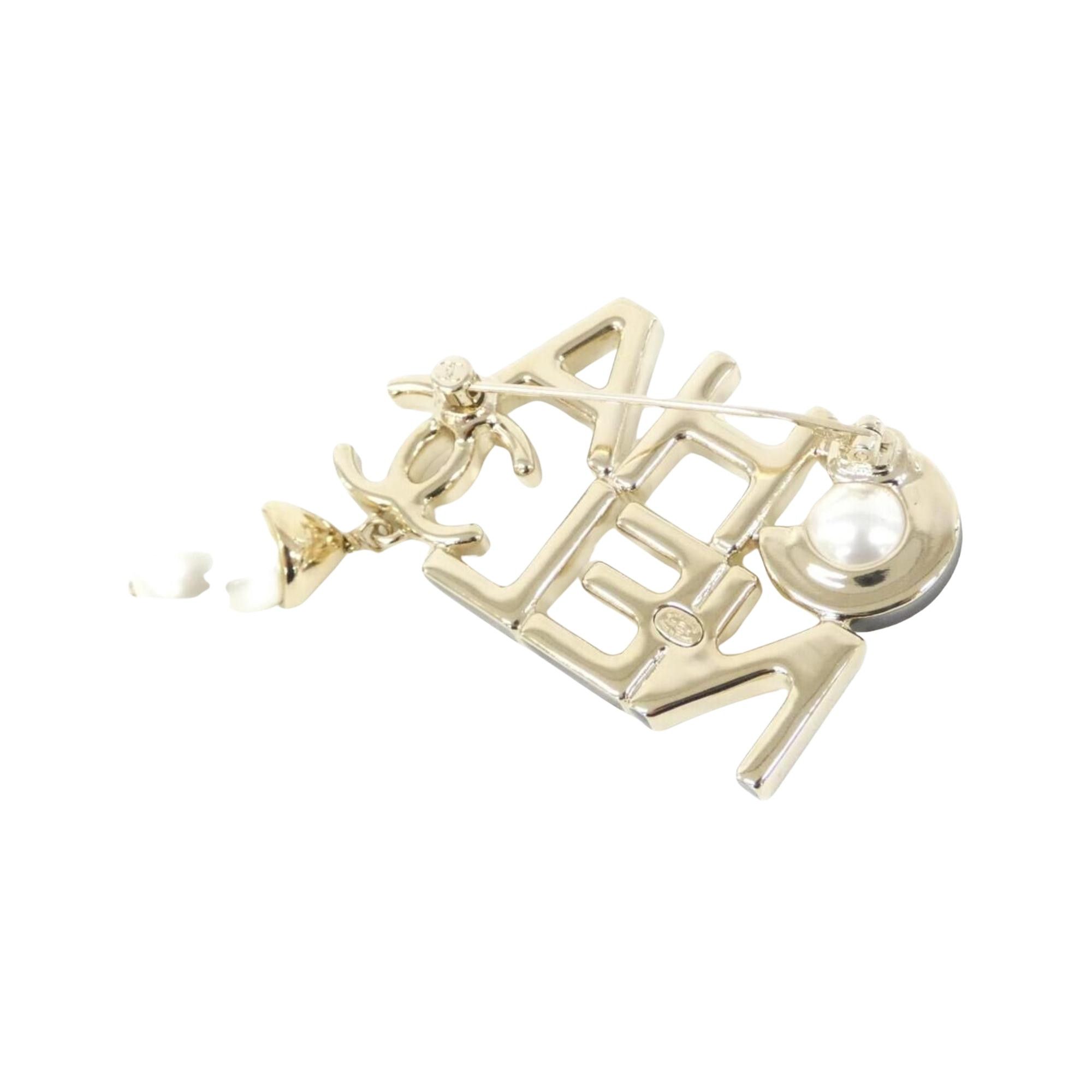 Chanel Chanel Coco Mark brooch Size ONE SIZE - 2 Thumbnail