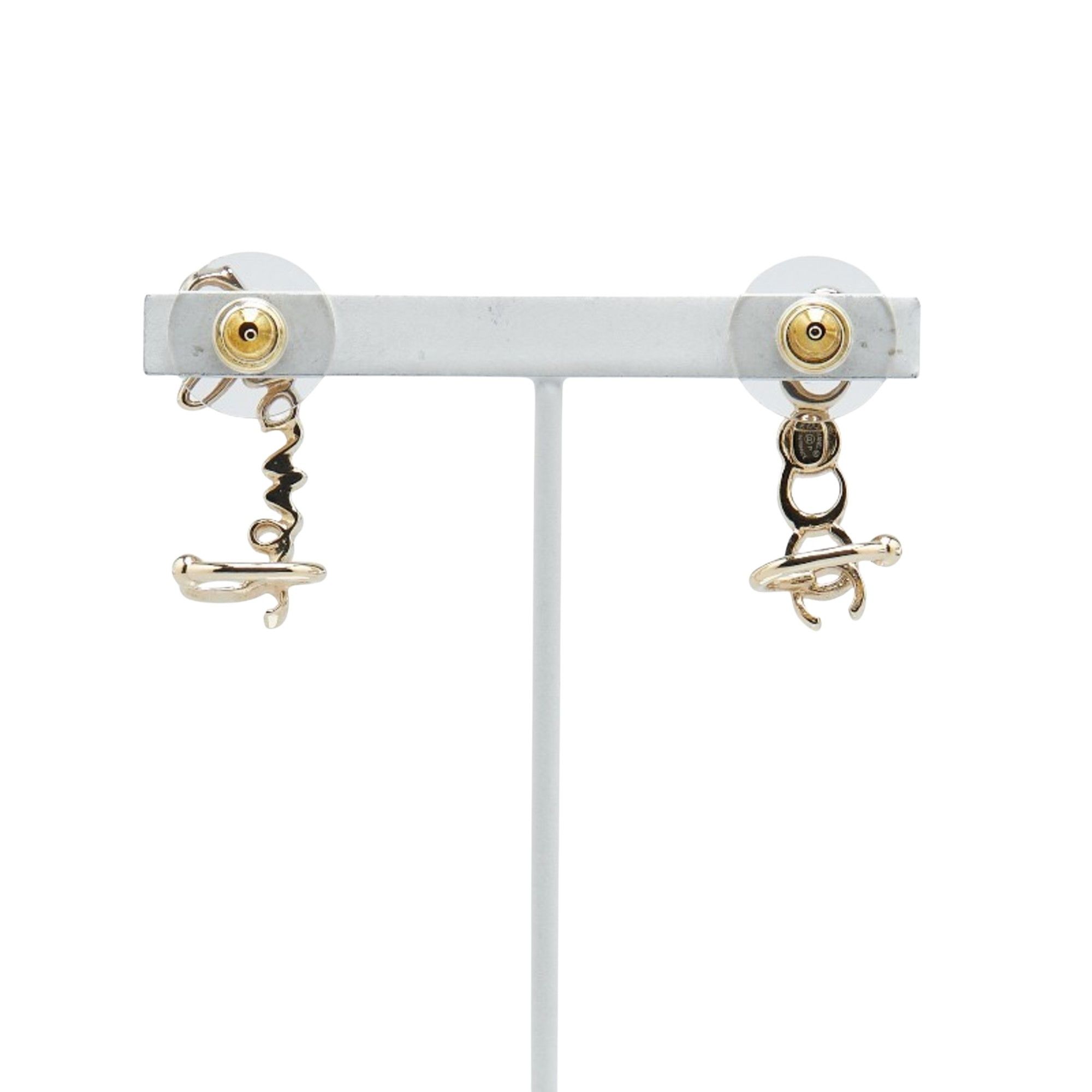 Chanel Chanel Coco Mark earring Size ONE SIZE - 2 Thumbnail