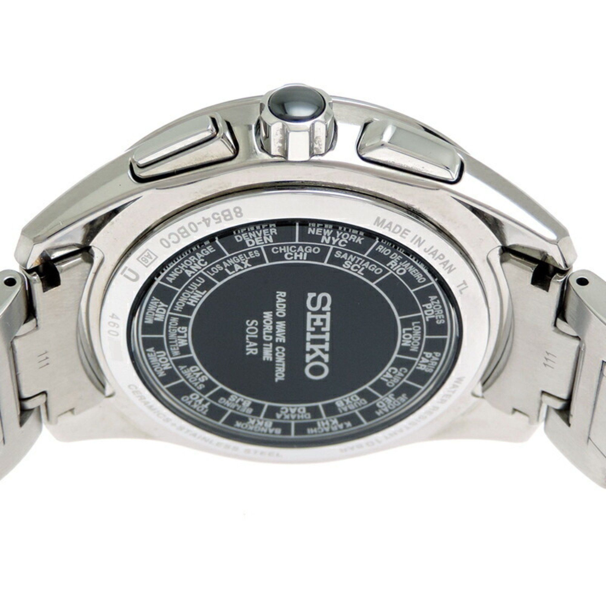 Seiko Seiko Brightz Comfortex Retrograde Men's Watch SAGA167 (8B54-0BC0) Size ONE SIZE - 6 Thumbnail