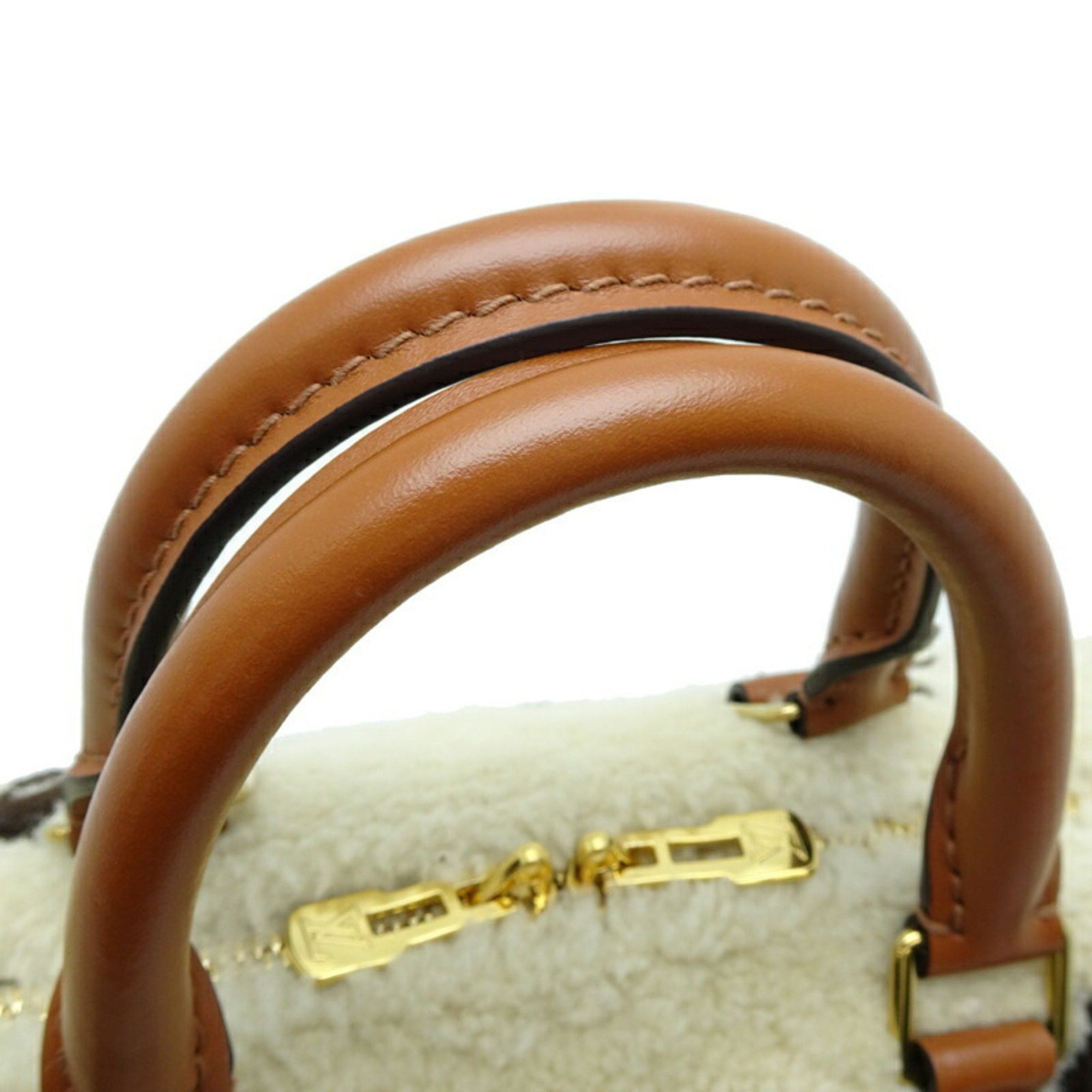 Louis Vuitton Louis Vuitton Speedy Bandouliere 25 Women's Handbag M23468 Giant Monogram Boa White Size ONE SIZE - 5 Thumbnail