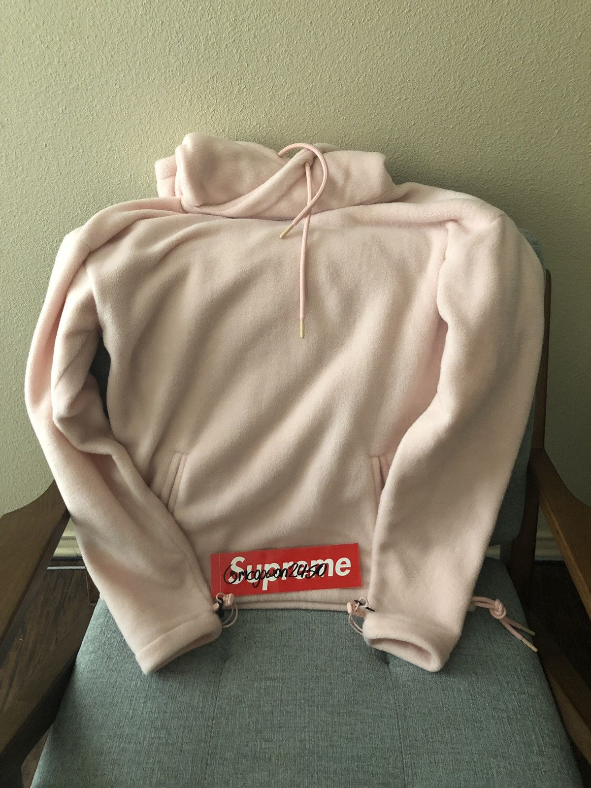 Columbia × Kith Kith x Columbia Core Fleece Hoodie - Pink Size US S / EU 44-46 / 1 - 1 Thumbnail
