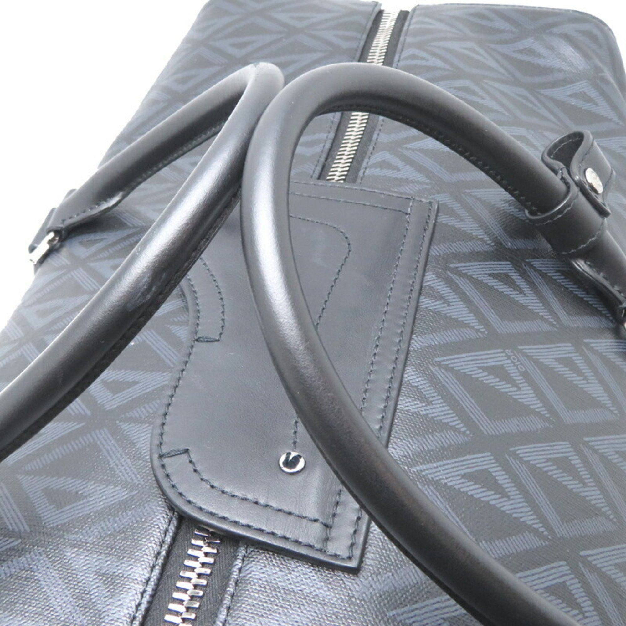 Dior Christian Dior Rango 50 Men's Boston Bag PVC Black Size ONE SIZE - 5 Thumbnail