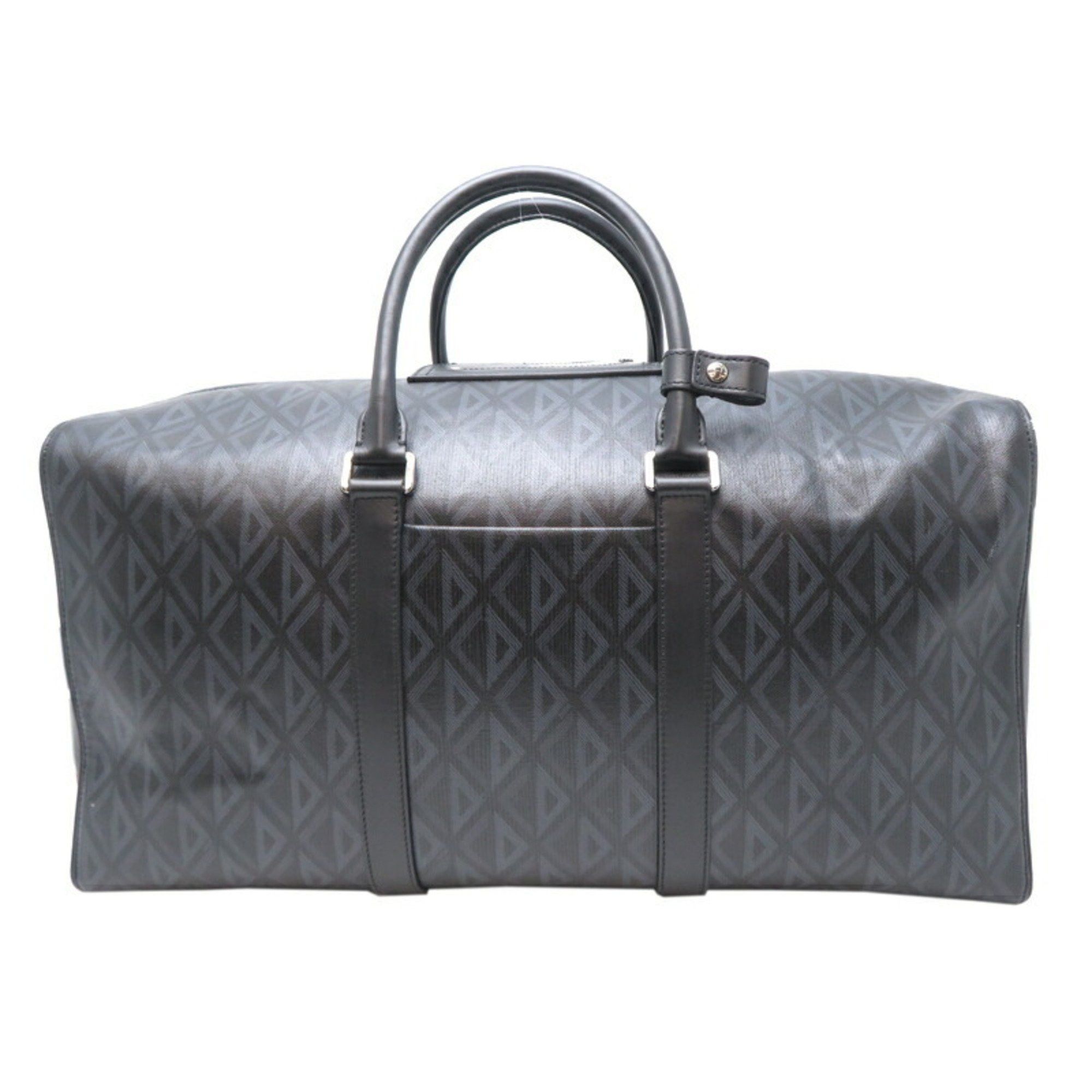 Dior Christian Dior Rango 50 Men's Boston Bag PVC Black Size ONE SIZE - 2 Thumbnail