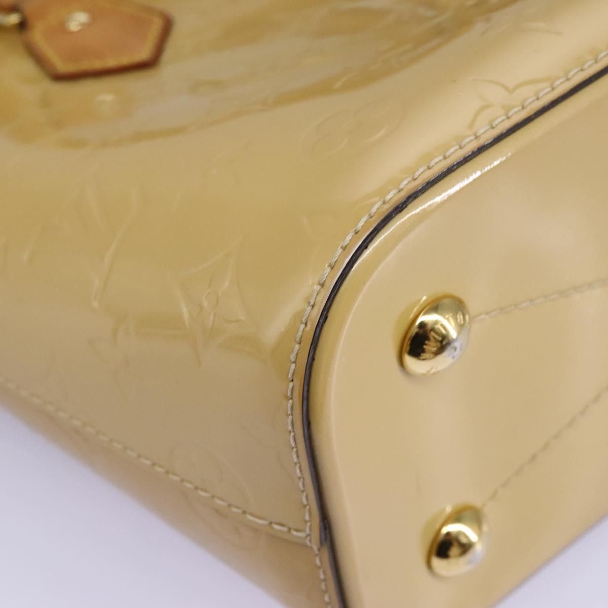 Louis Vuitton Montebello Beige Patent Leather Handbag (Pre-Owned) Size ONE SIZE - 7 Thumbnail
