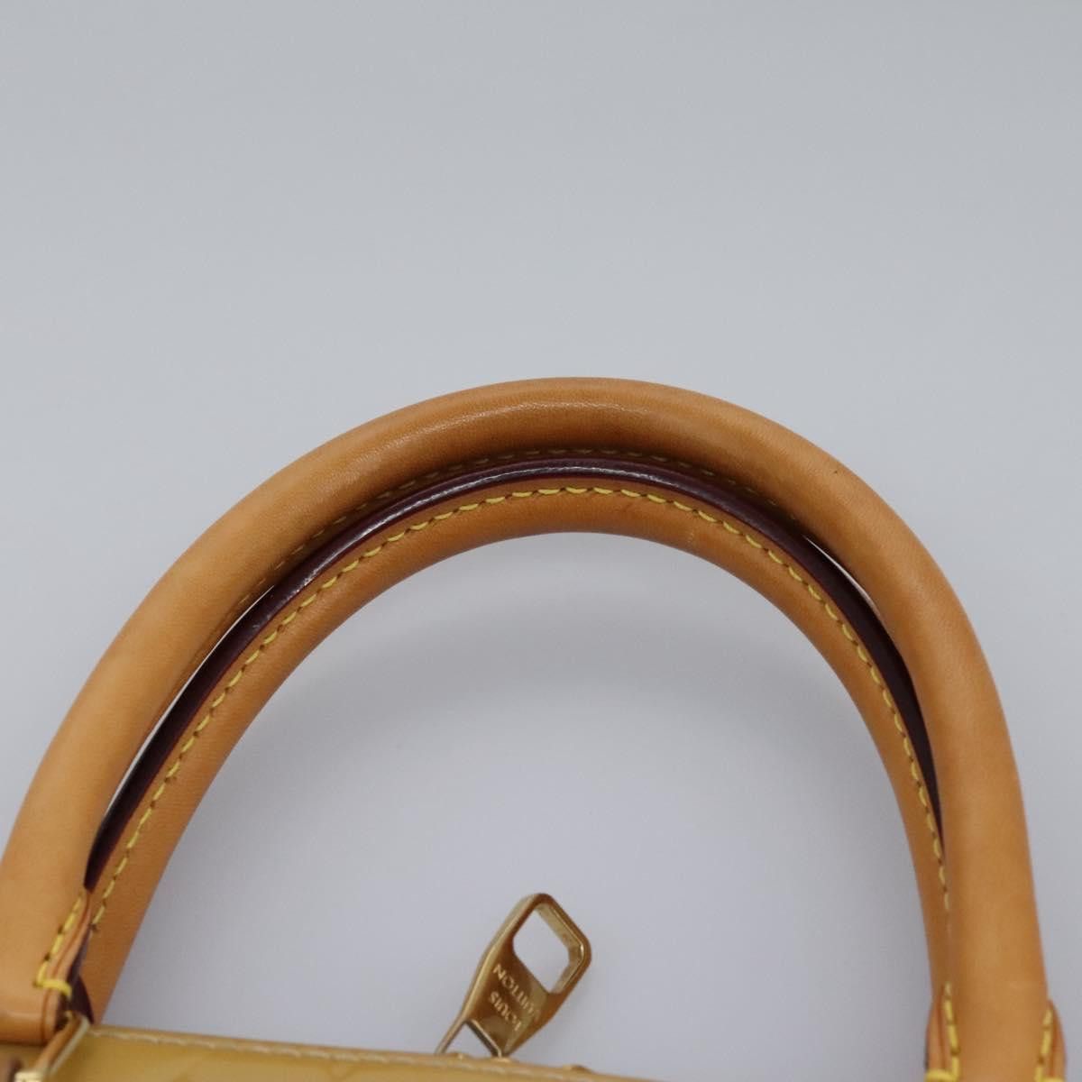 Louis Vuitton Montebello Beige Patent Leather Handbag (Pre-Owned) Size ONE SIZE - 6 Thumbnail