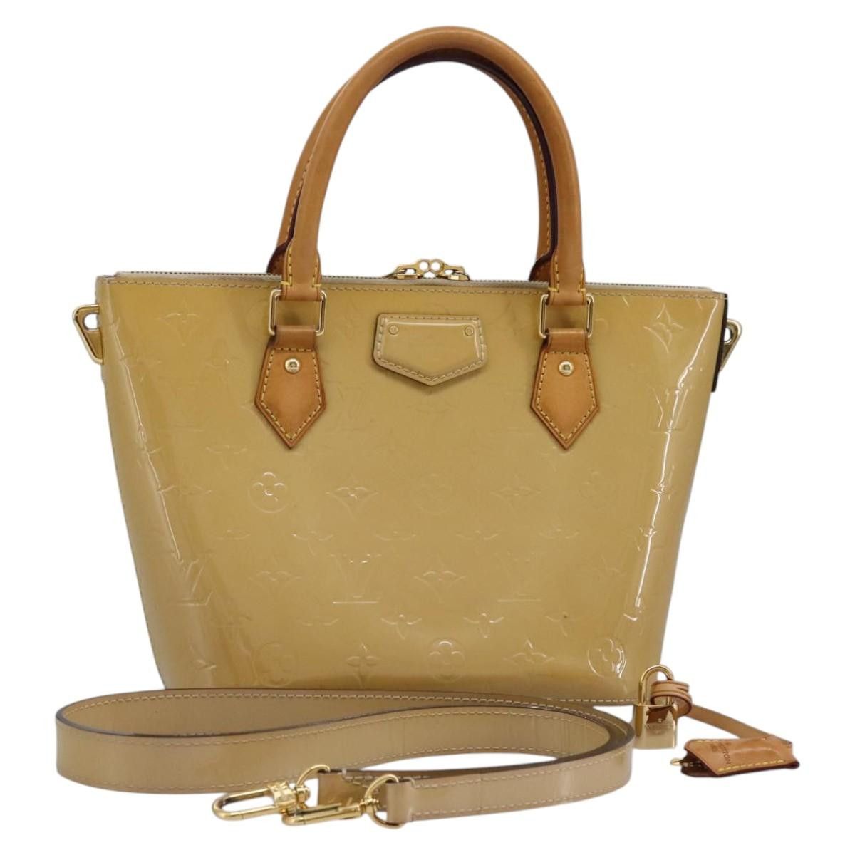 Louis Vuitton Montebello Beige Patent Leather Handbag (Pre-Owned) Size ONE SIZE - 17 Thumbnail