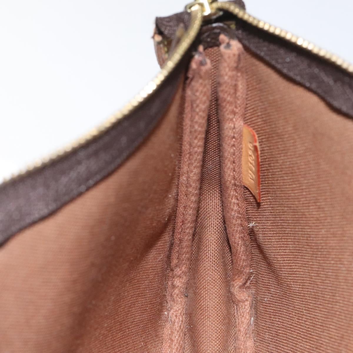 Louis Vuitton Pochette Accessoire Brown Canvas Clutch Bag (Pre-Owned) Size ONE SIZE - 16 Thumbnail