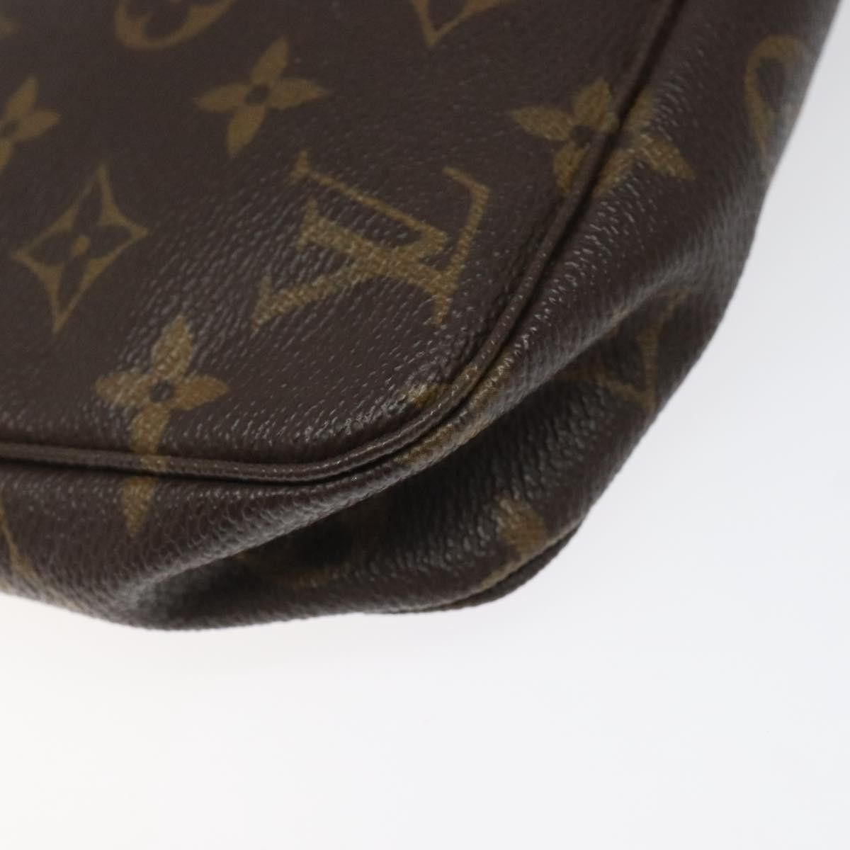 Louis Vuitton Pochette Accessoire Brown Canvas Clutch Bag (Pre-Owned) Size ONE SIZE - 8 Thumbnail