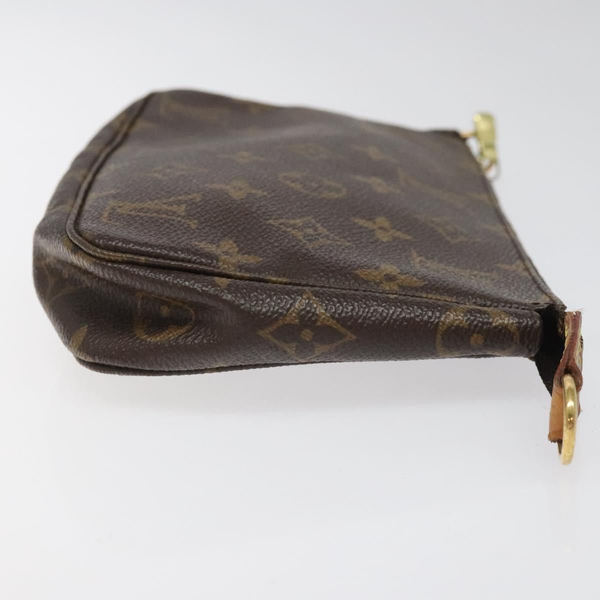 Louis Vuitton Pochette Accessoire Brown Canvas Clutch Bag (Pre-Owned) Size ONE SIZE - 3 Thumbnail