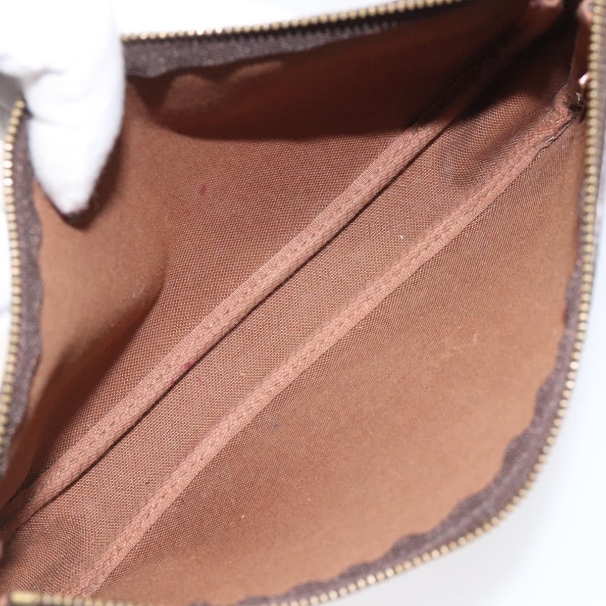 Louis Vuitton Pochette Accessoire Brown Canvas Clutch Bag (Pre-Owned) Size ONE SIZE - 10 Thumbnail