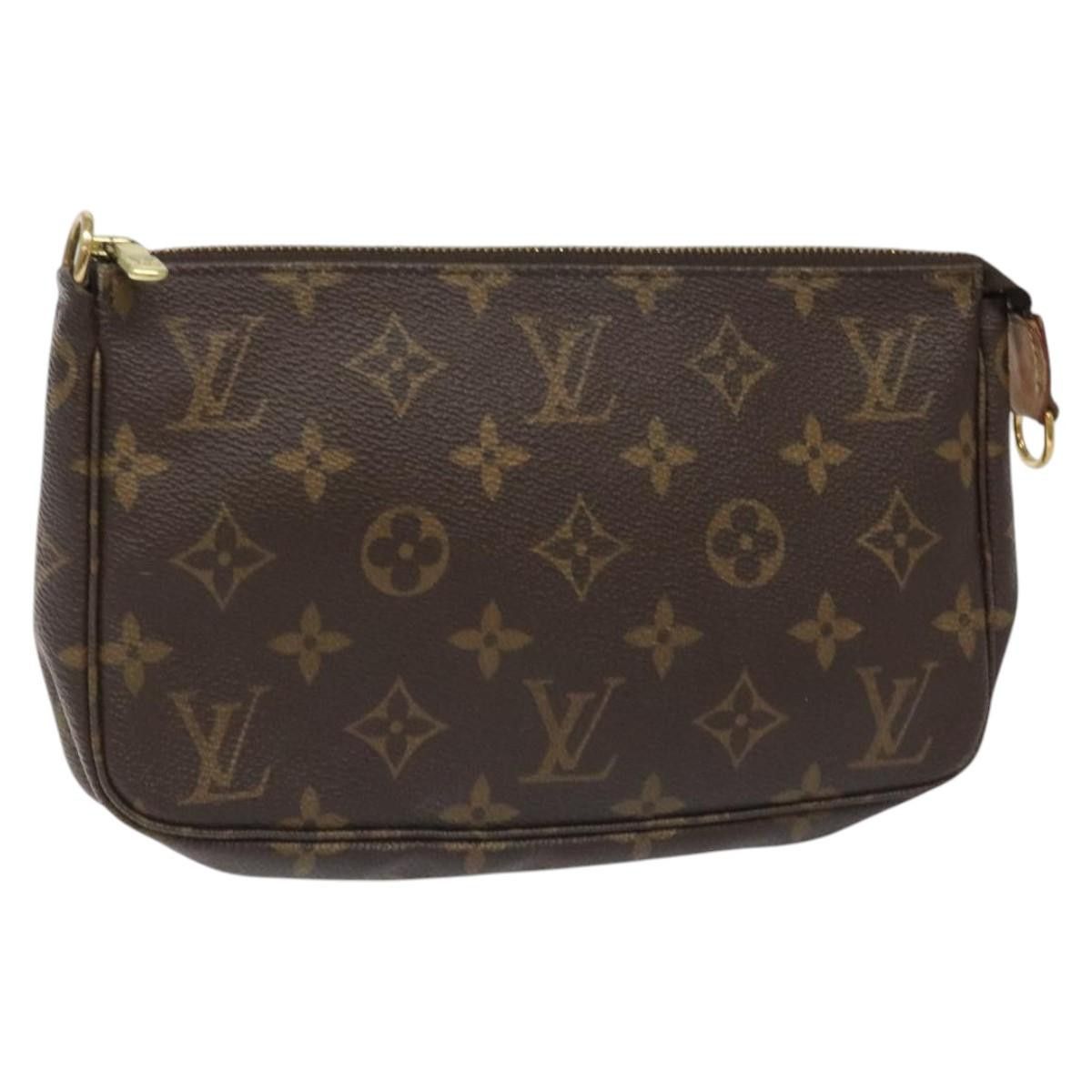 Louis Vuitton Pochette Accessoire Brown Canvas Clutch Bag (Pre-Owned) Size ONE SIZE - 13 Thumbnail