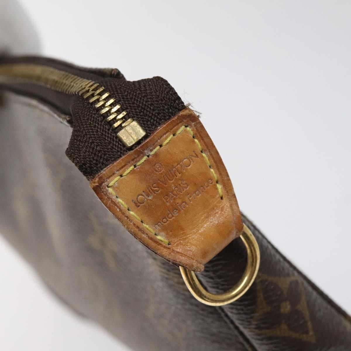 Louis Vuitton Pochette Accessoire Brown Canvas Clutch Bag (Pre-Owned) Size ONE SIZE - 12 Thumbnail
