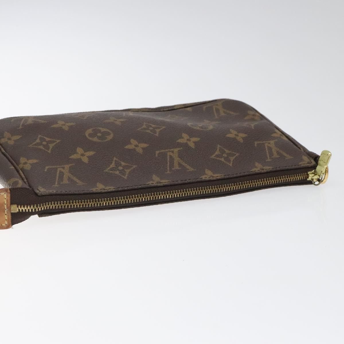 Louis Vuitton Pochette Accessoire Brown Canvas Clutch Bag (Pre-Owned) Size ONE SIZE - 14 Thumbnail