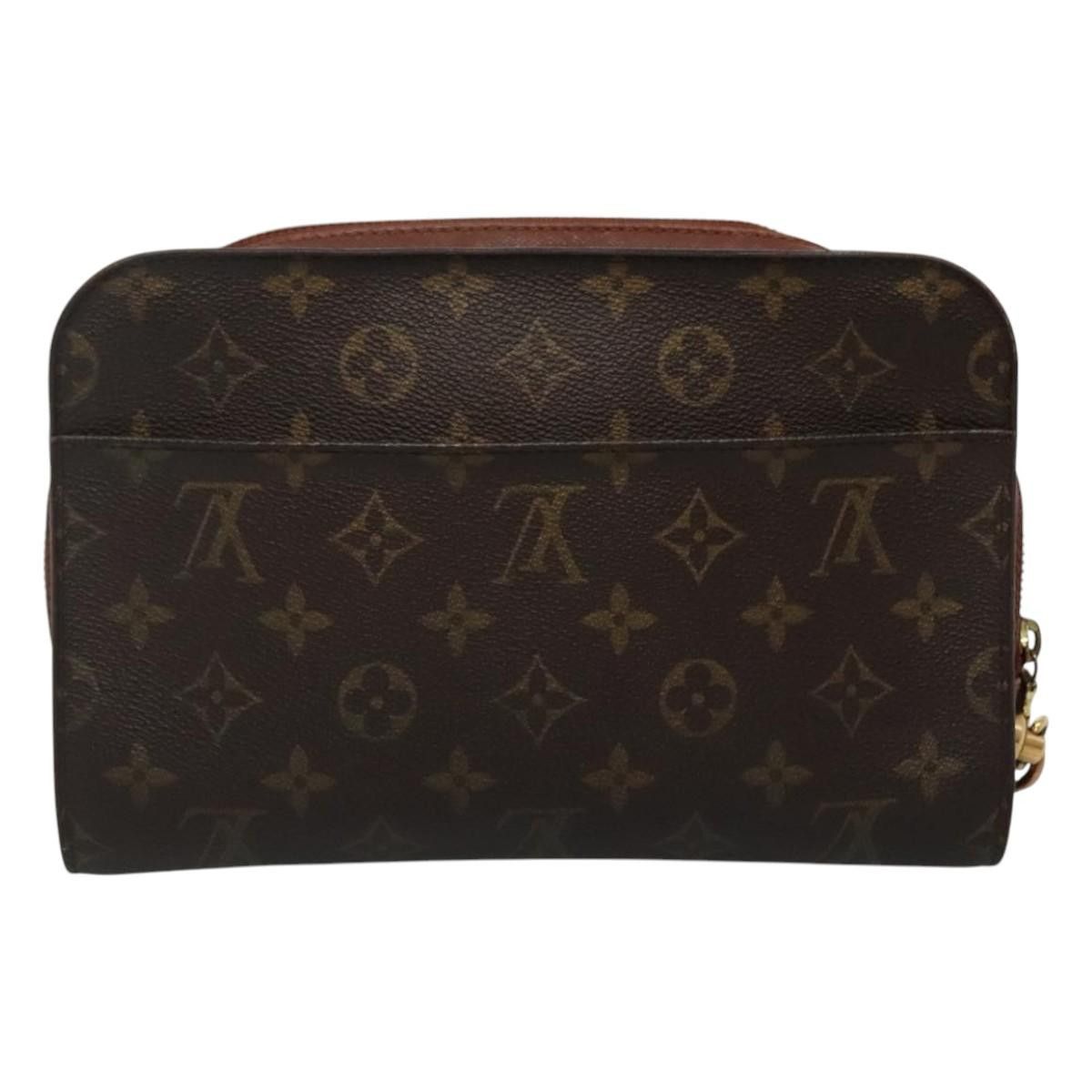 Louis Vuitton Orsay Brown Canvas Clutch Bag (Pre-Owned) Size ONE SIZE - 2 Thumbnail