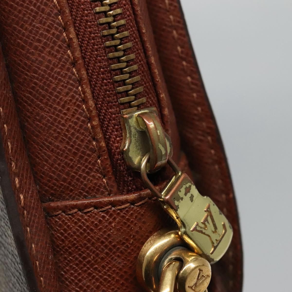 Louis Vuitton Orsay Brown Canvas Clutch Bag (Pre-Owned) Size ONE SIZE - 9 Thumbnail