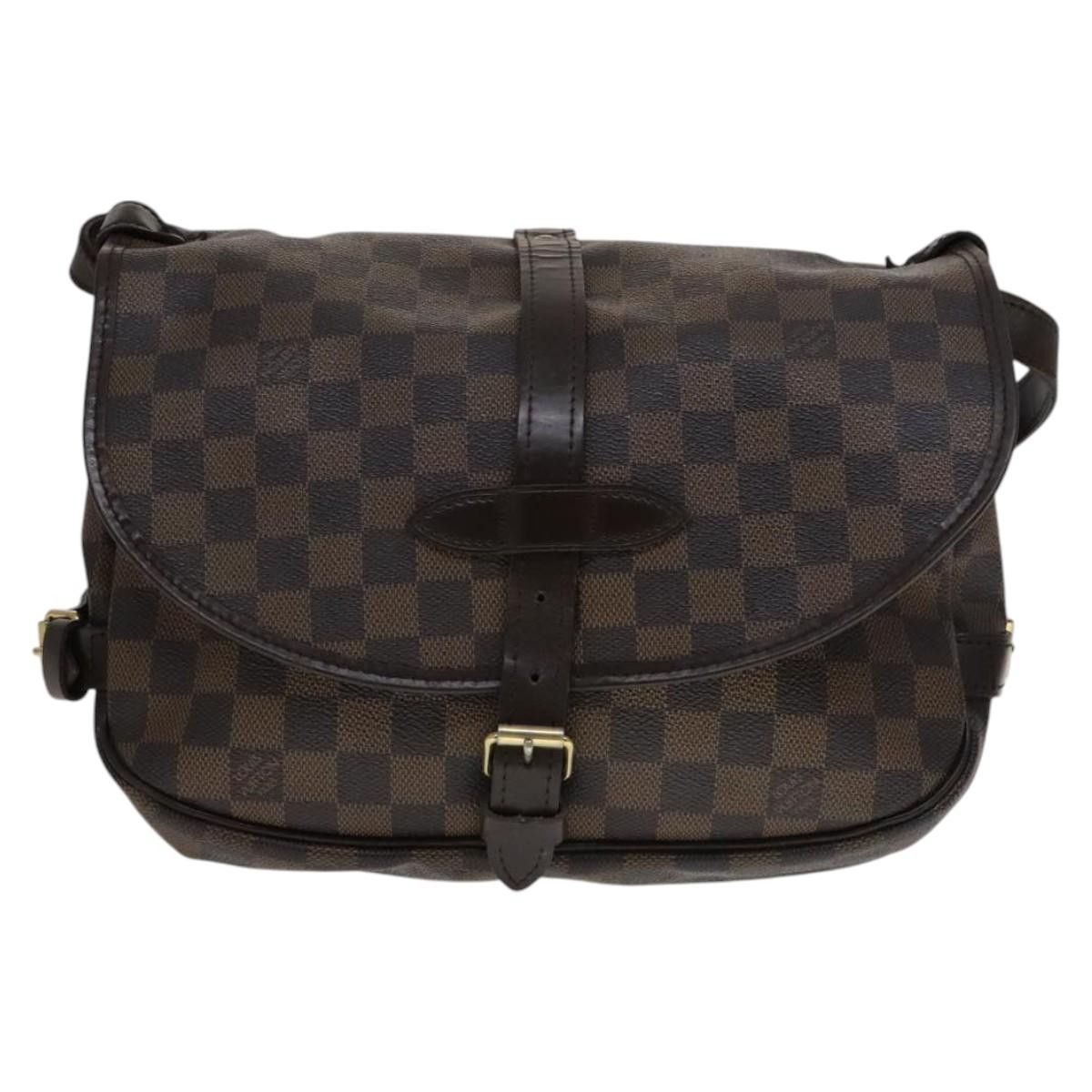 Louis Vuitton Saumur 30 Brown Canvas Shoulder Bag (Pre-Owned) Size ONE SIZE - 2 Thumbnail