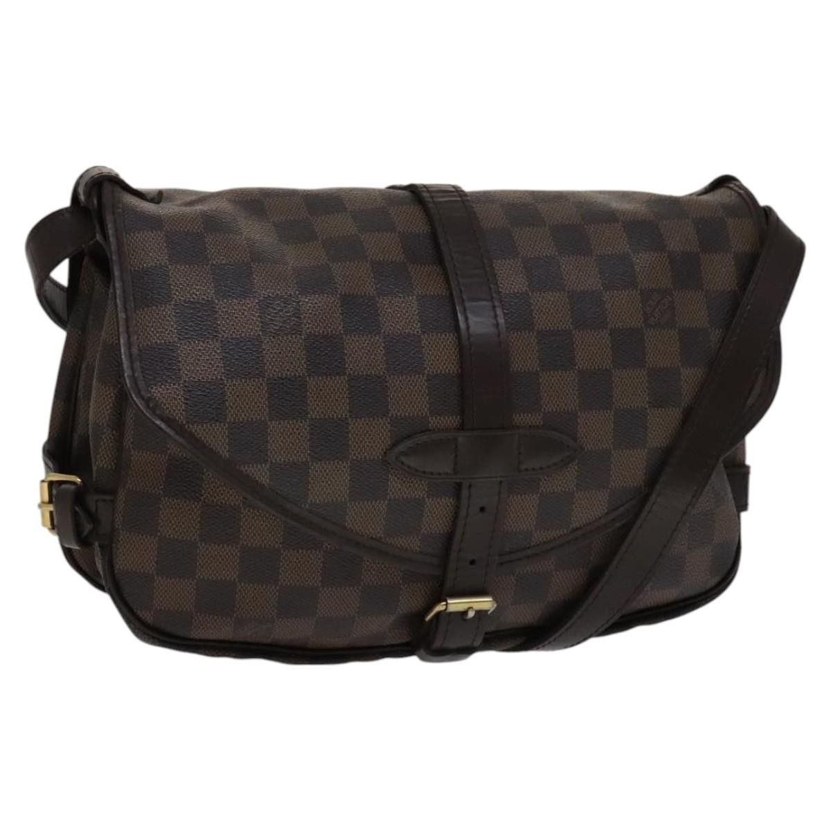 Louis Vuitton Saumur 30 Brown Canvas Shoulder Bag (Pre-Owned) Size ONE SIZE - 15 Thumbnail