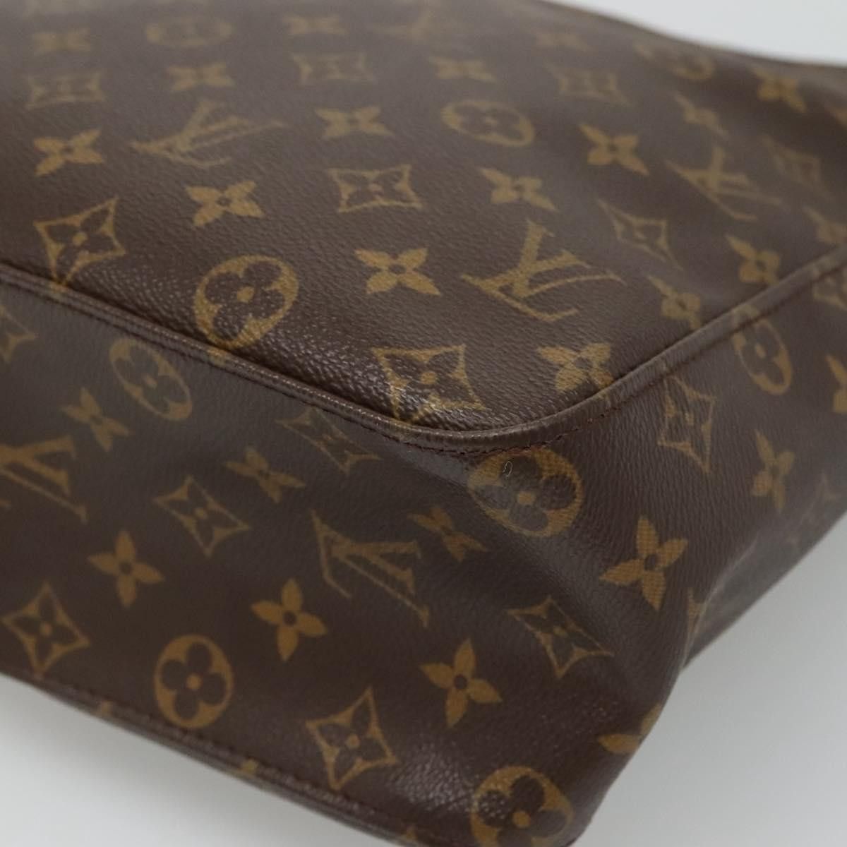 Louis Vuitton Looping Gm Brown Canvas Shoulder Bag (Pre-Owned) Size ONE SIZE - 7 Thumbnail