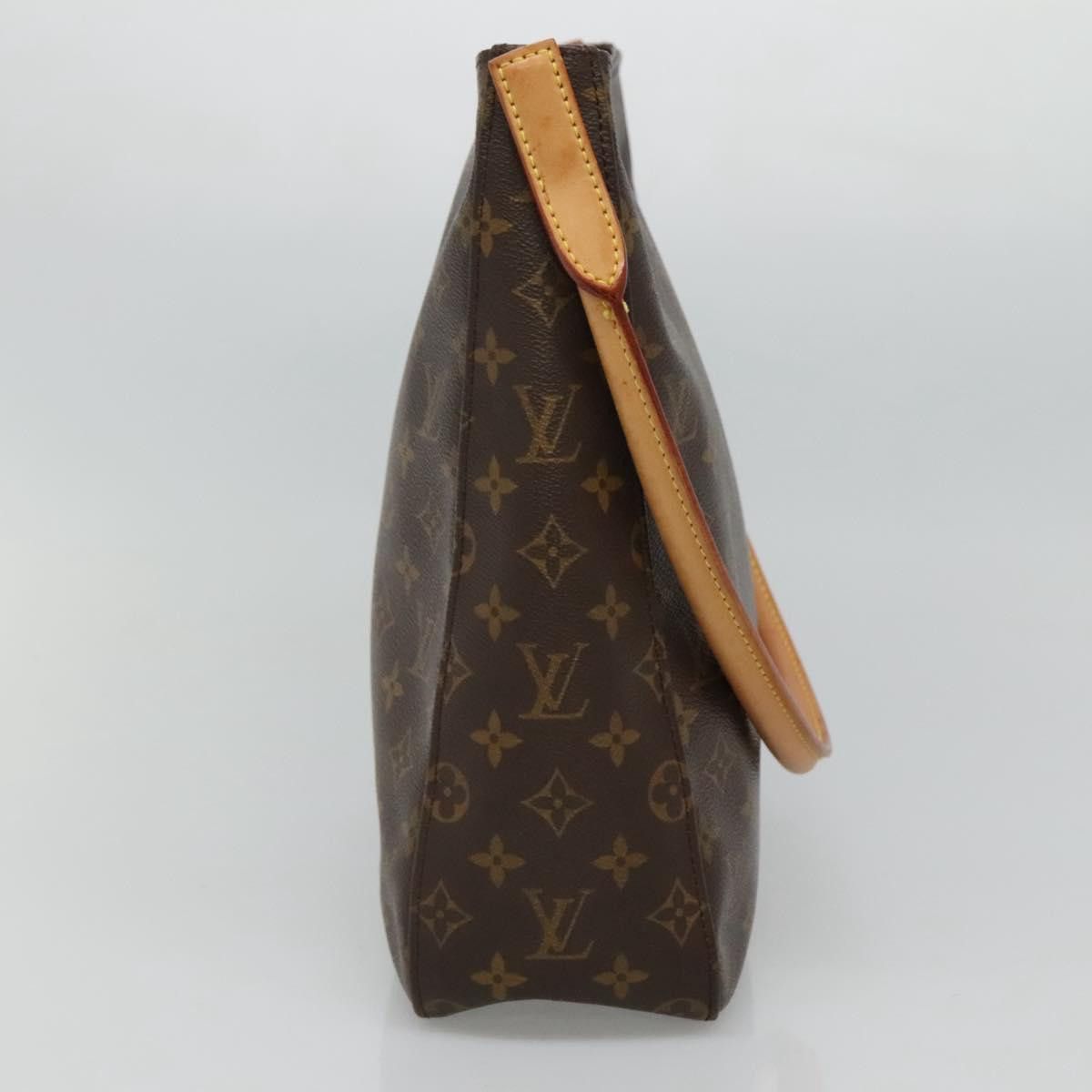 Louis Vuitton Looping Gm Brown Canvas Shoulder Bag (Pre-Owned) Size ONE SIZE - 3 Thumbnail