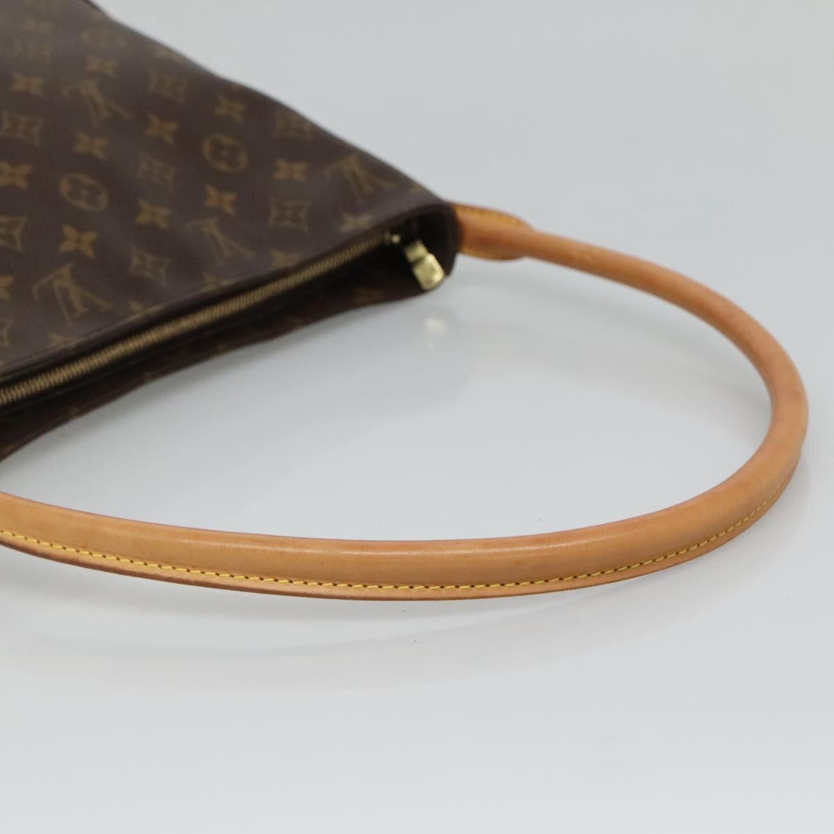 Louis Vuitton Looping Gm Brown Canvas Shoulder Bag (Pre-Owned) Size ONE SIZE - 5 Thumbnail