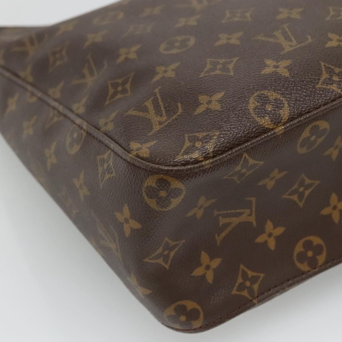Louis Vuitton Looping Gm Brown Canvas Shoulder Bag (Pre-Owned) Size ONE SIZE - 8 Thumbnail