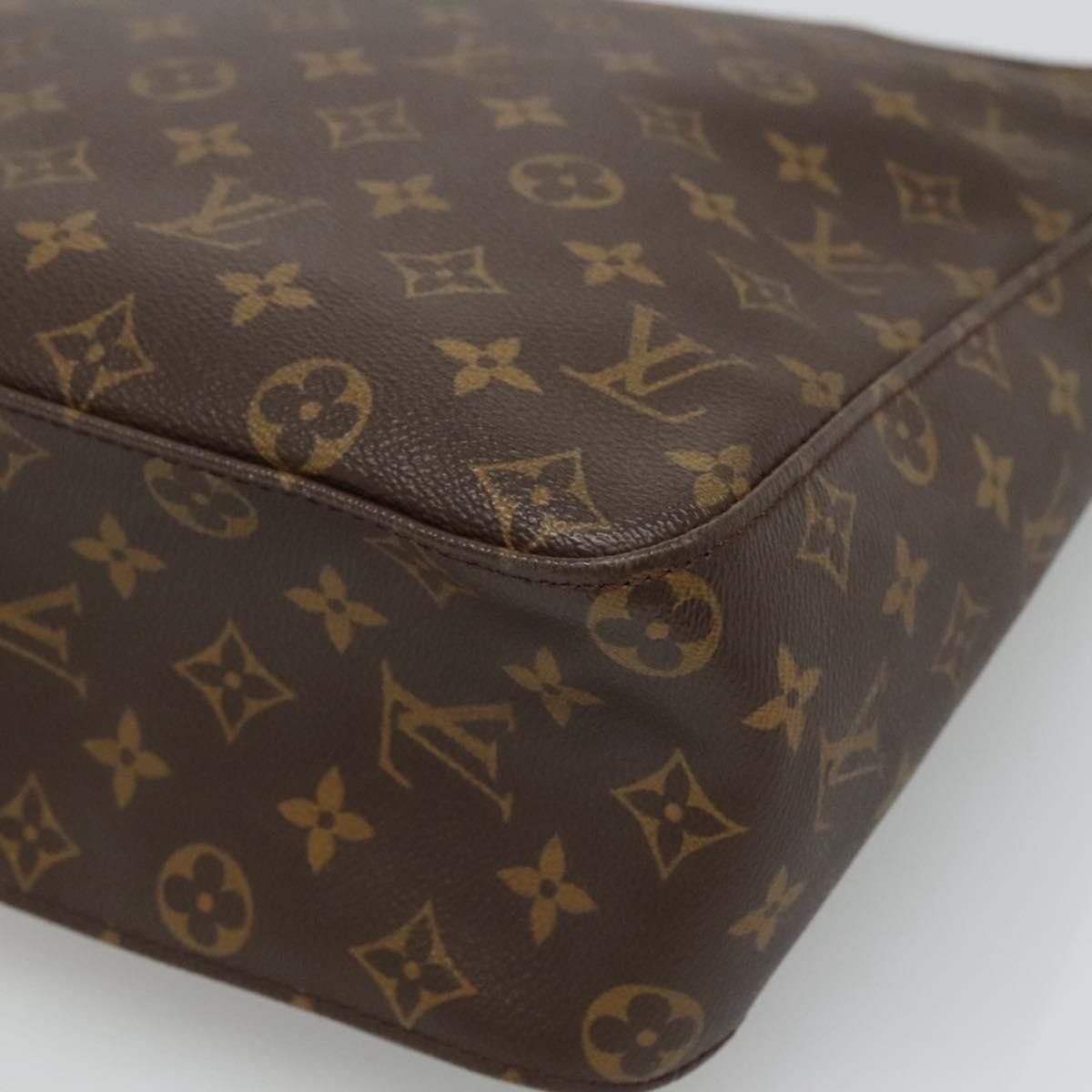 Louis Vuitton Looping Gm Brown Canvas Shoulder Bag (Pre-Owned) Size ONE SIZE - 9 Thumbnail
