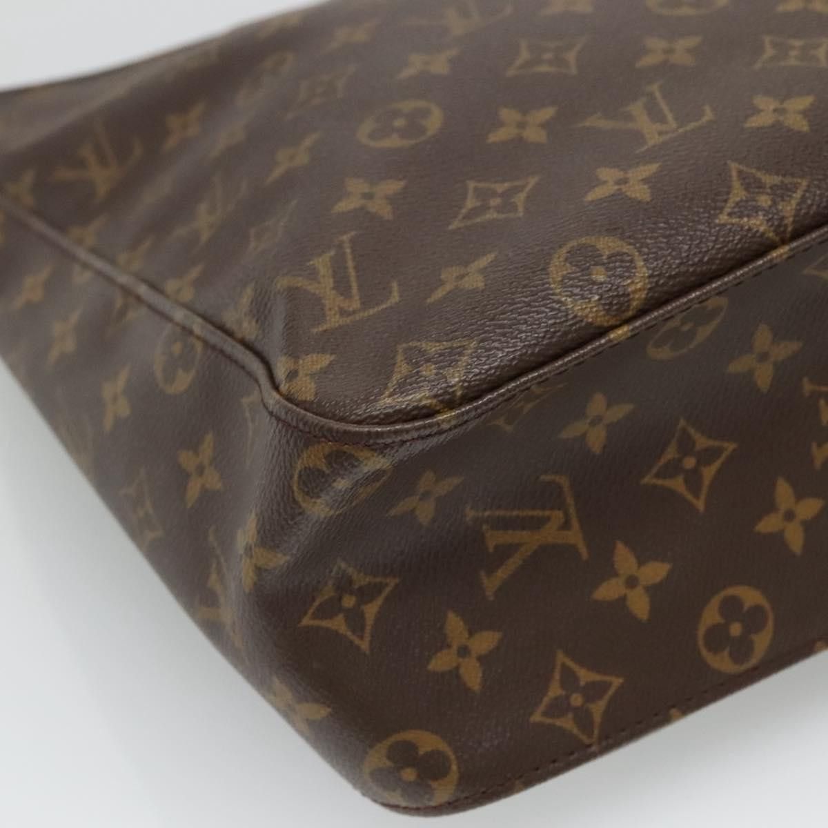Louis Vuitton Looping Gm Brown Canvas Shoulder Bag (Pre-Owned) Size ONE SIZE - 10 Thumbnail