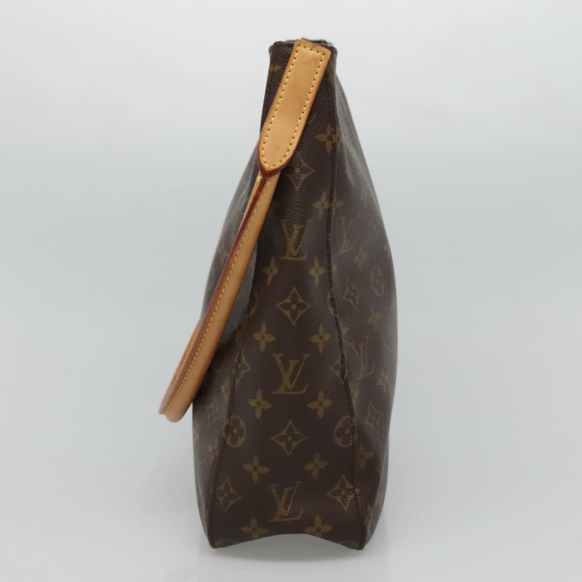 Louis Vuitton Looping Gm Brown Canvas Shoulder Bag (Pre-Owned) Size ONE SIZE - 4 Thumbnail
