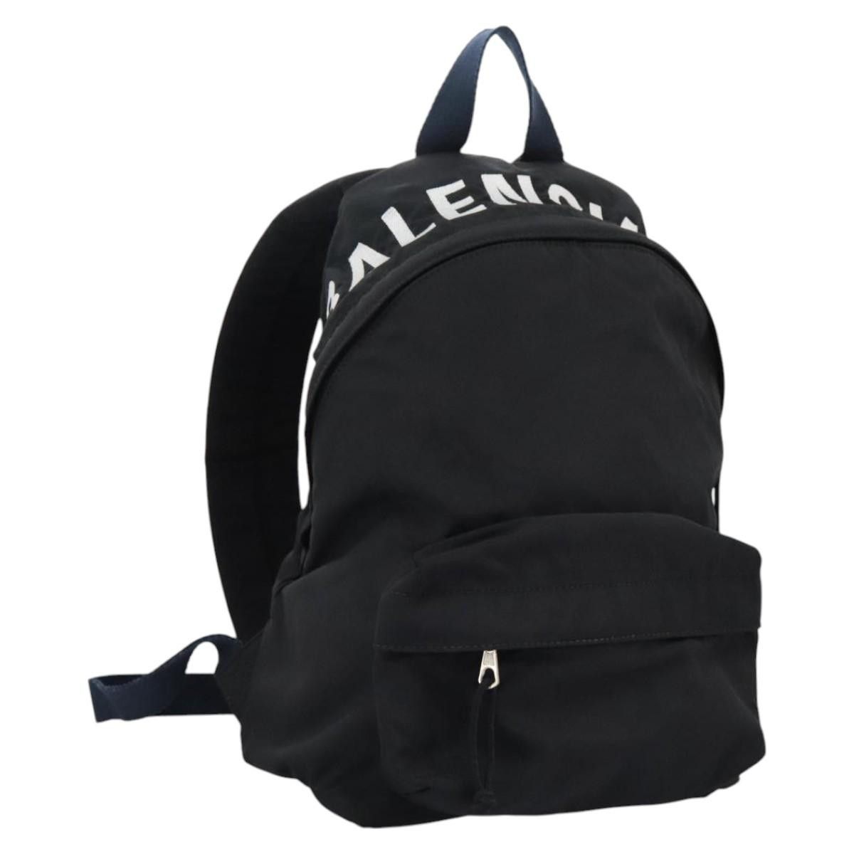 Balenciaga Wheel Black Synthetic Backpack Bag (Pre-Owned) Size ONE SIZE - 18 Thumbnail
