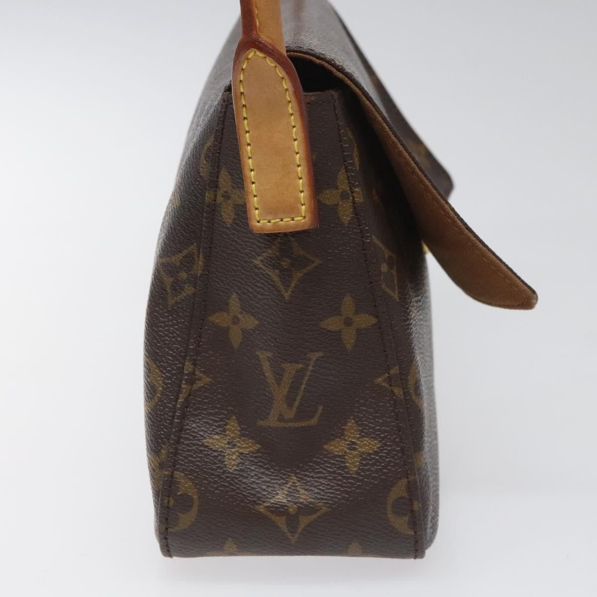 Louis Vuitton Mini Looping Brown Canvas Shoulder Bag (Pre-Owned) Size ONE SIZE - 3 Thumbnail