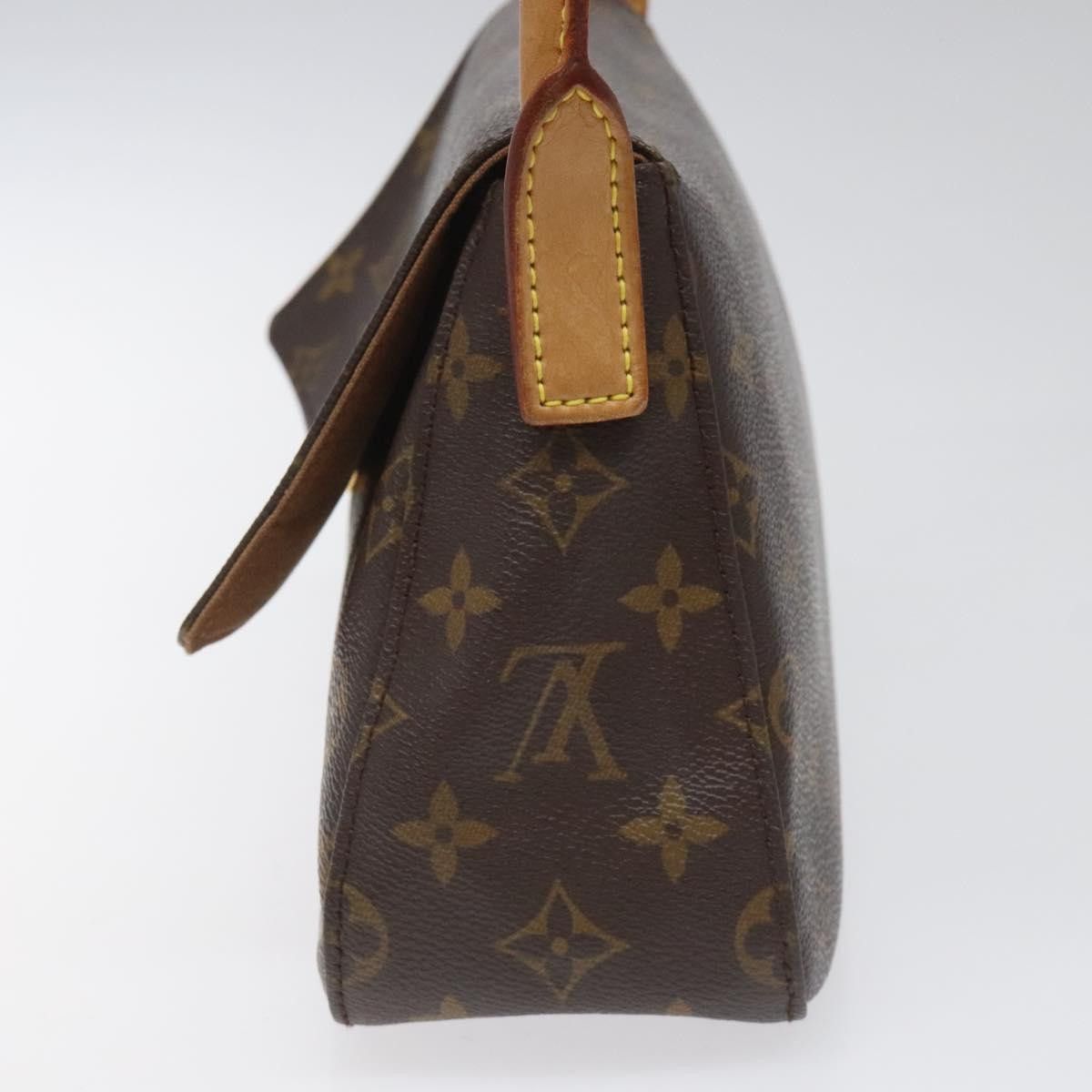 Louis Vuitton Mini Looping Brown Canvas Shoulder Bag (Pre-Owned) Size ONE SIZE - 4 Thumbnail