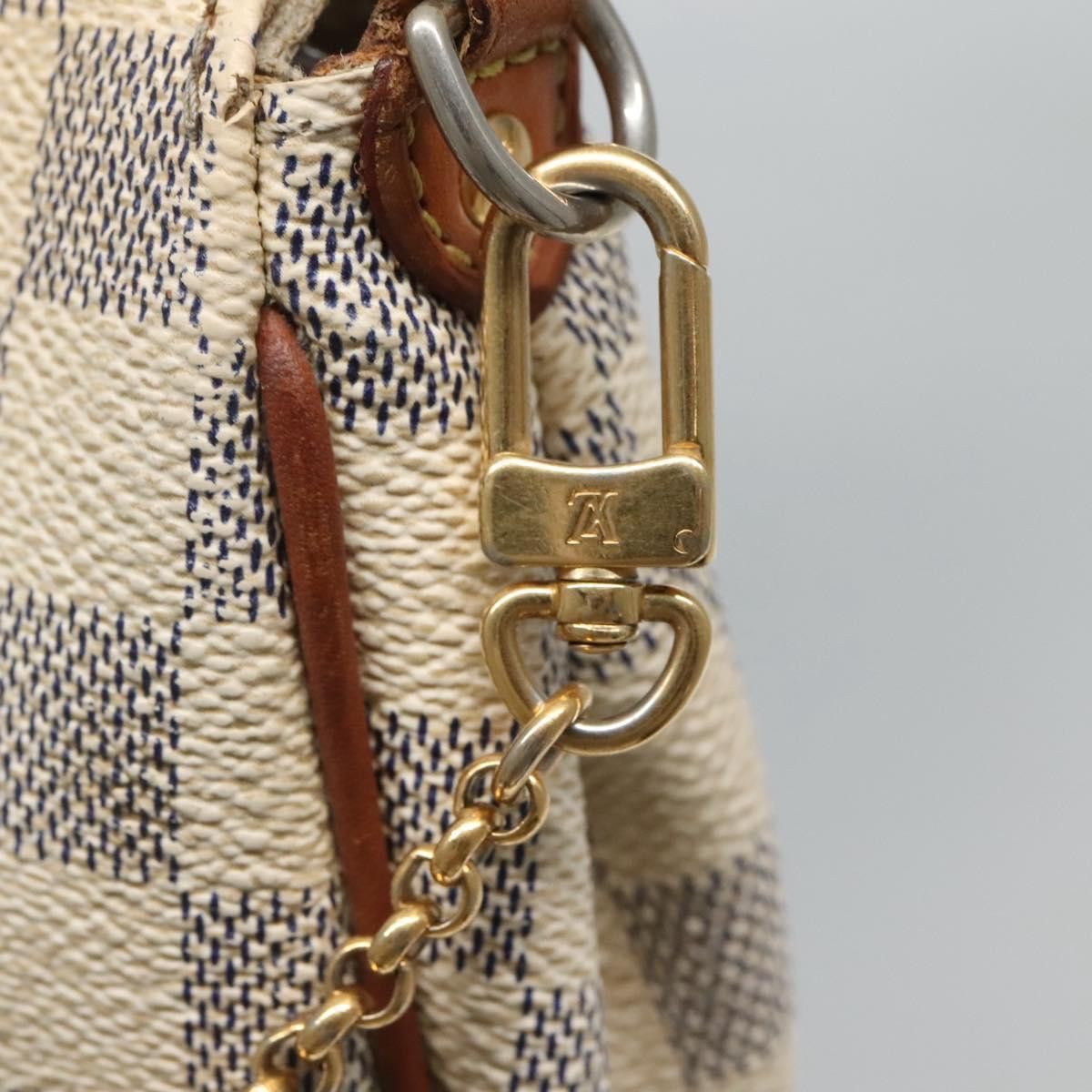 Louis Vuitton Eva White Canvas Shoulder Bag (Pre-Owned) Size ONE SIZE - 11 Thumbnail