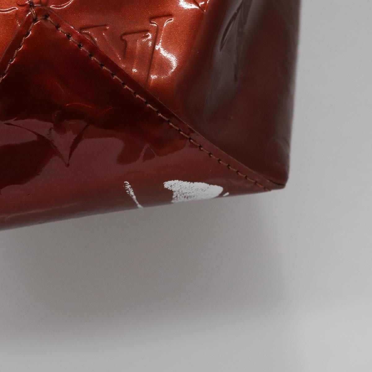 Louis Vuitton Reade Burgundy Patent Leather Handbag (Pre-Owned) Size ONE SIZE - 18 Thumbnail