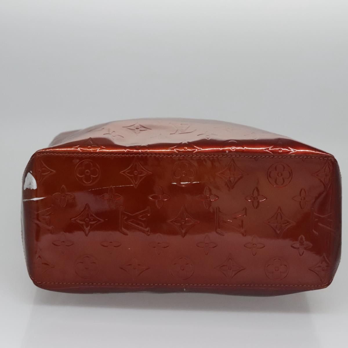 Louis Vuitton Reade Burgundy Patent Leather Handbag (Pre-Owned) Size ONE SIZE - 17 Thumbnail