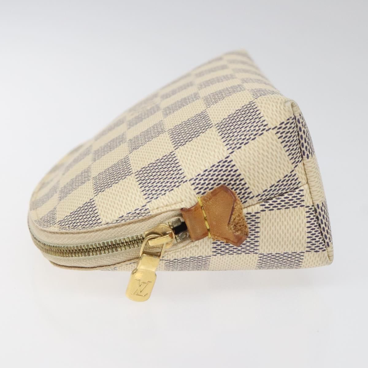 Louis Vuitton Cosmetic Pouch White Canvas Clutch Bag (Pre-Owned) Size ONE SIZE - 4 Thumbnail