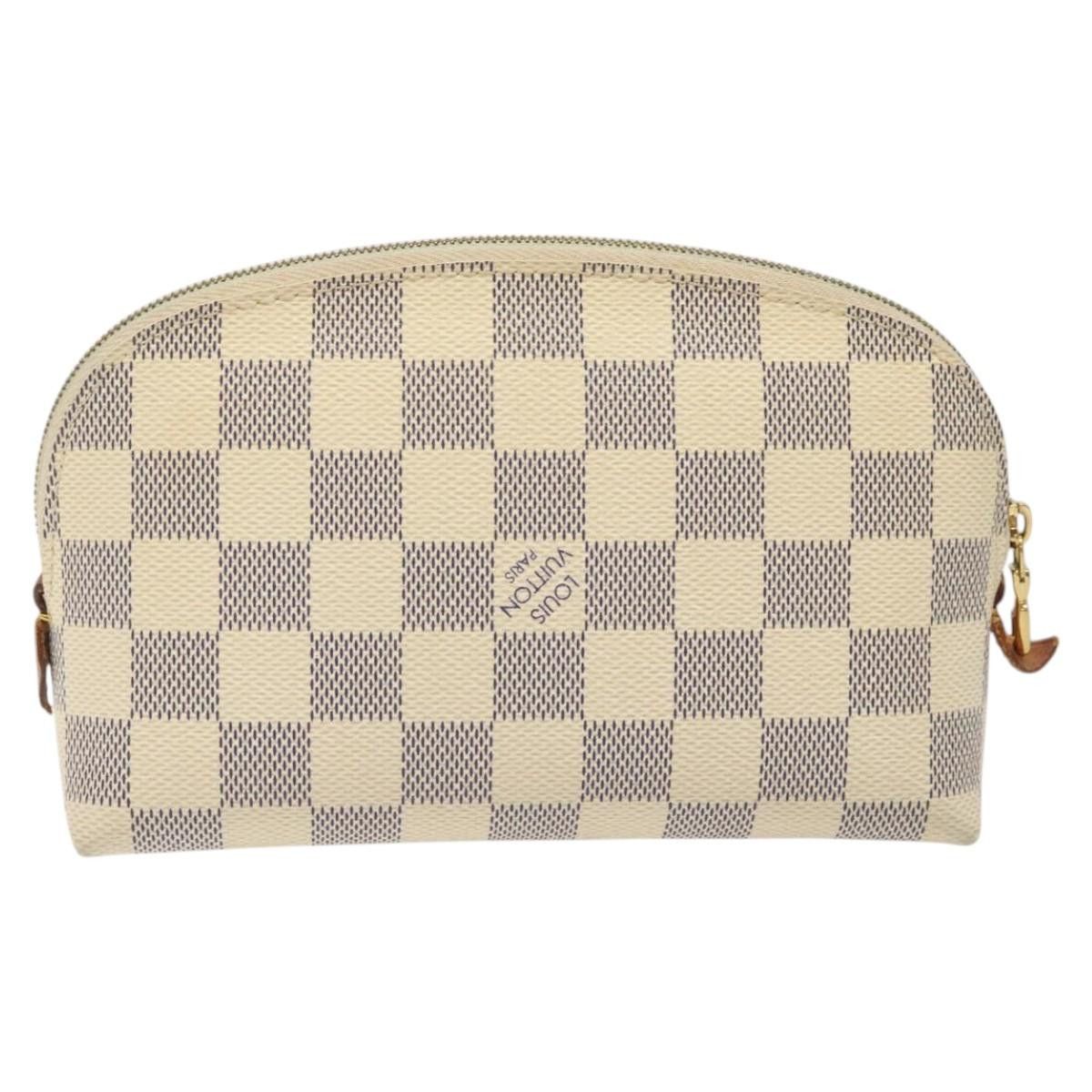 Louis Vuitton Cosmetic Pouch White Canvas Clutch Bag (Pre-Owned) Size ONE SIZE - 2 Thumbnail