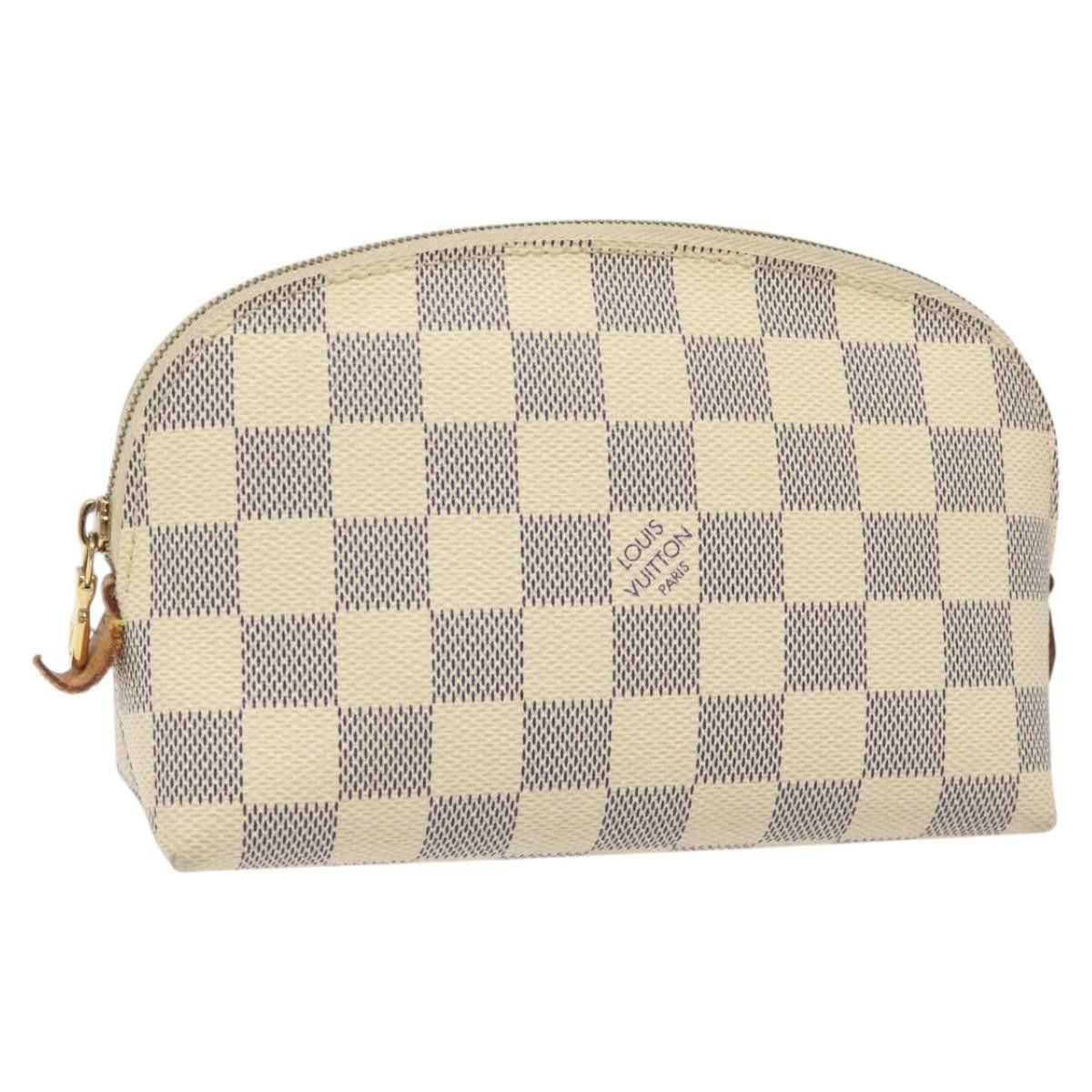 Louis Vuitton Cosmetic Pouch White Canvas Clutch Bag (Pre-Owned) Size ONE SIZE - 13 Thumbnail
