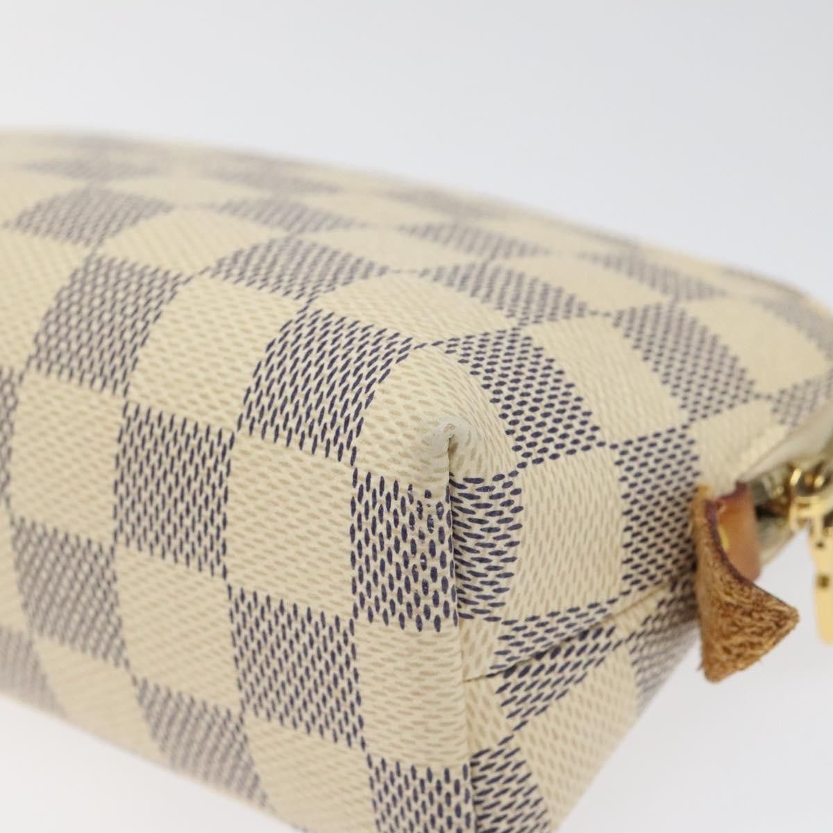 Louis Vuitton Cosmetic Pouch White Canvas Clutch Bag (Pre-Owned) Size ONE SIZE - 7 Thumbnail
