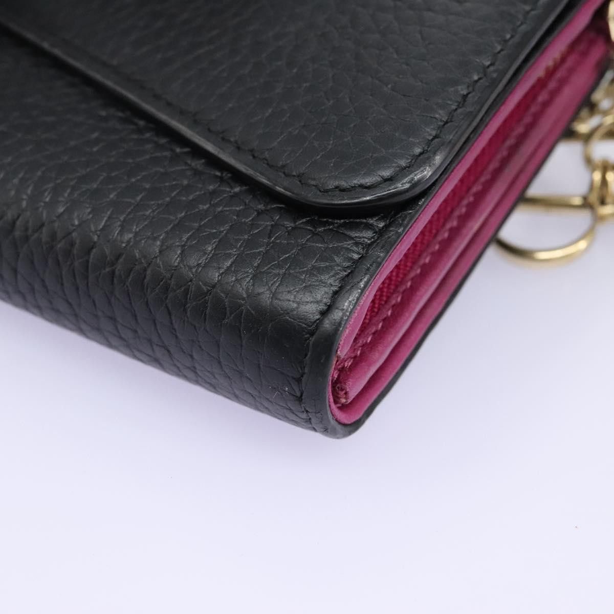 Dior issimo Black Leather Wallet (Pre-Owned) Size ONE SIZE - 8 Thumbnail
