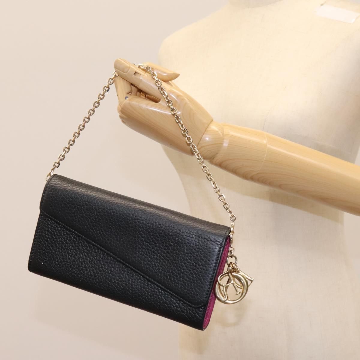 Dior issimo Black Leather Wallet (Pre-Owned) Size ONE SIZE - 16 Thumbnail